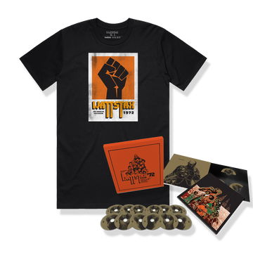 Soul’d Out: The Complete Wattstax Collection 12-CD + Wattstax T-Shirt (Black) Bundle