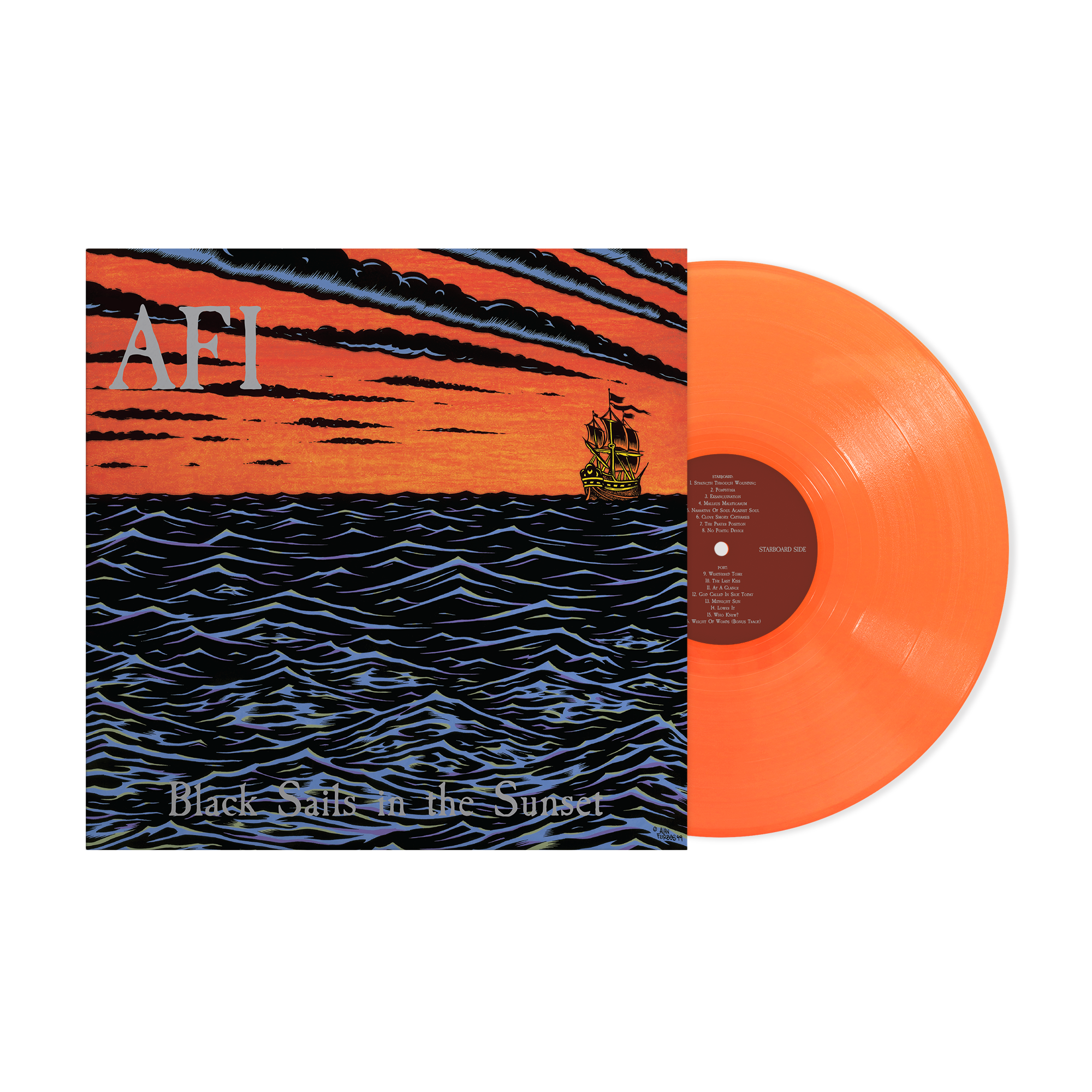 AFI Black Sails Int The Sunset store Vinyl LP