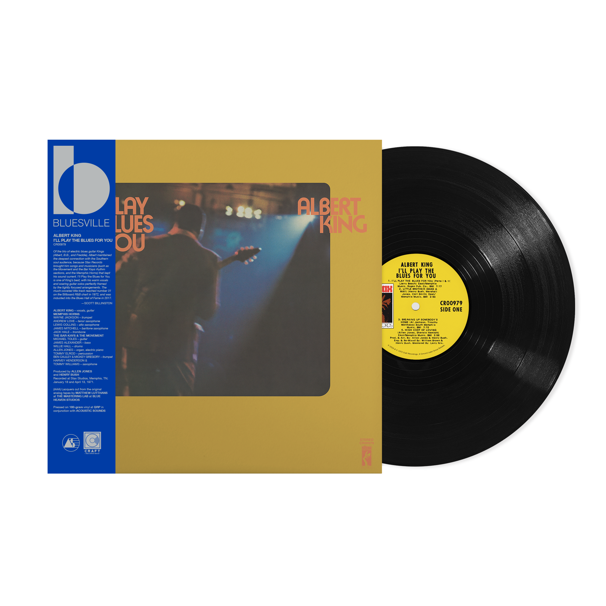 The King Blues / Flobots ‎7インチレコード I'll Play the Blues For You (Bluesville Series) (180G LP) – Craft