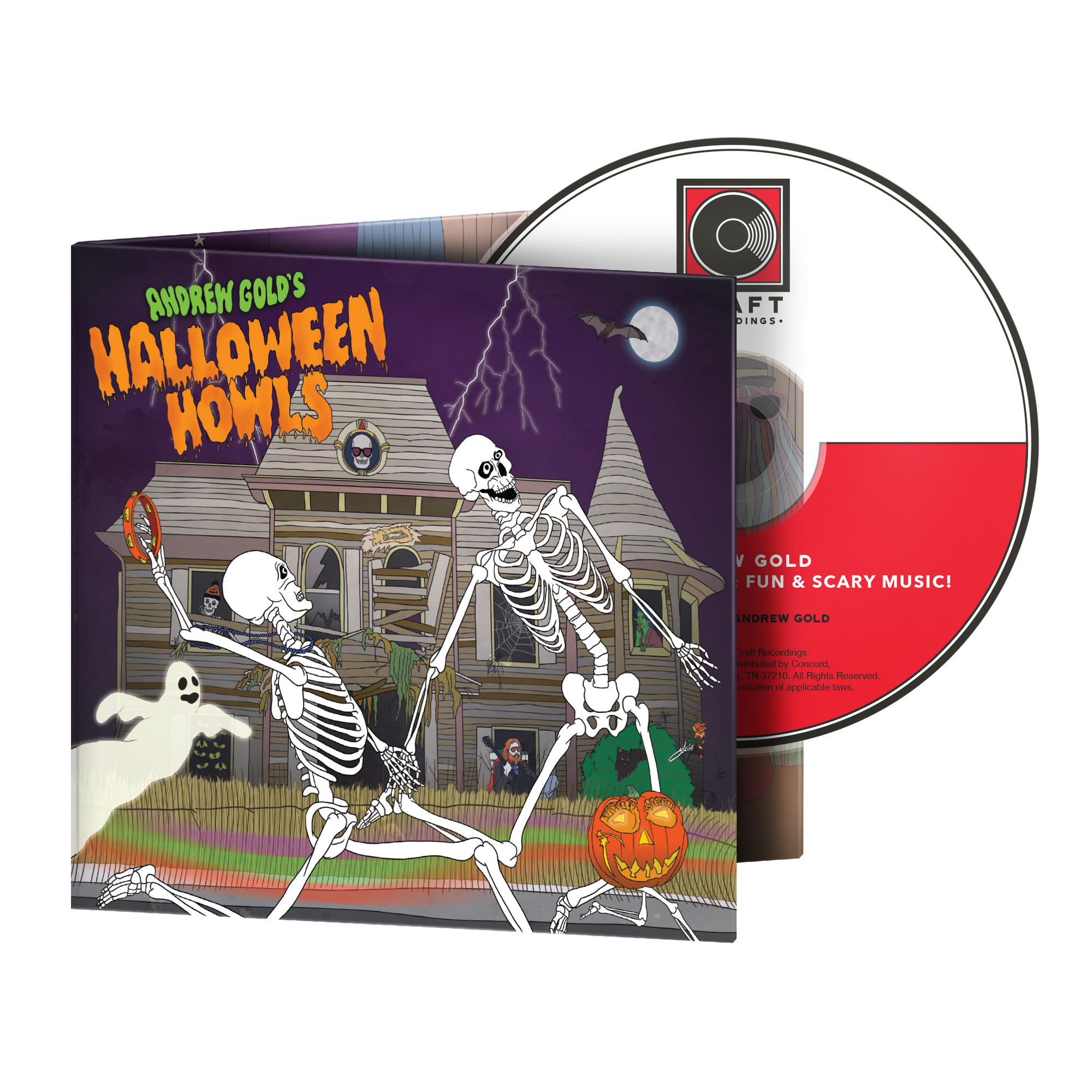 Halloween Howls: Fun &amp; Scary Music Deluxe CD