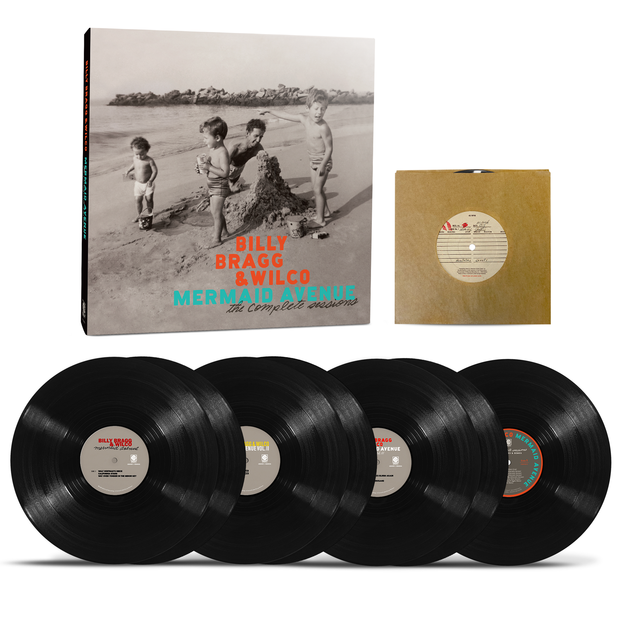 Billy Bragg & Wilco – Mermaid Avenue: The Complete Sessions (7-LP