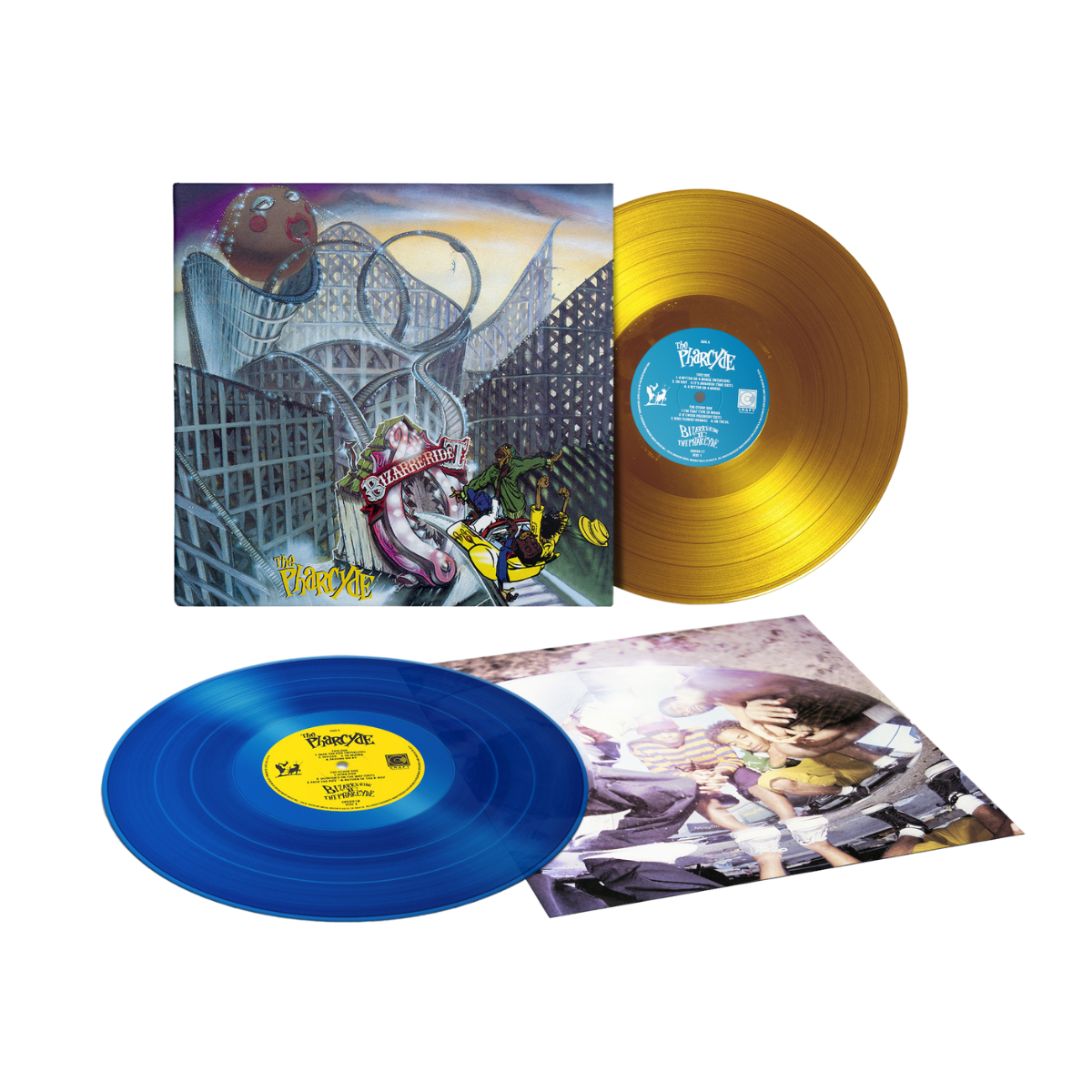 Bizarre Ride II The Pharcyde (Blue/Yellow 2-LP) – Craft Recordings