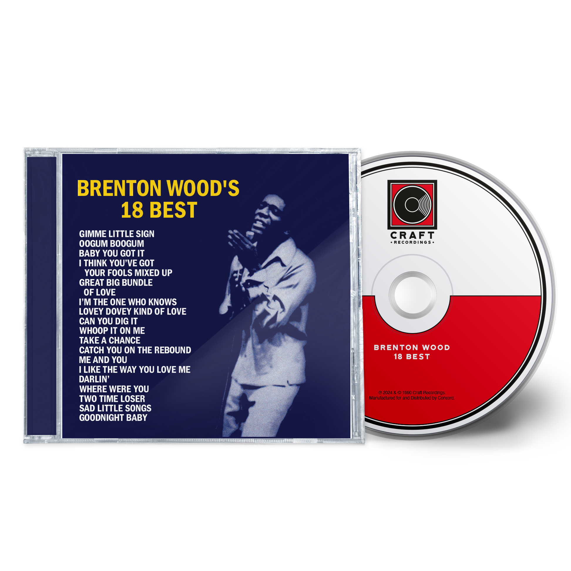 Brenton Wood's 18 Best (CD)
