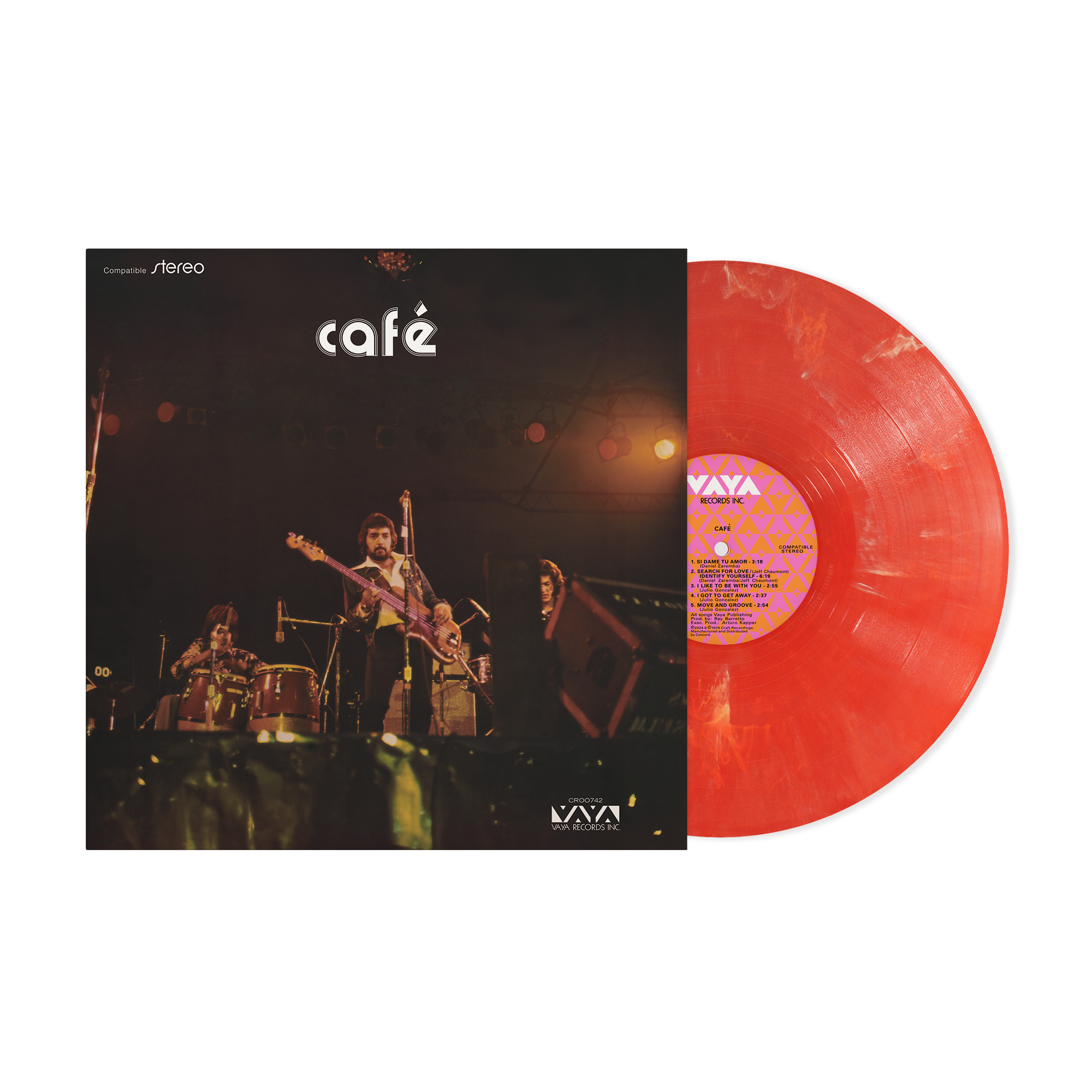 CAFÉ (180G DYNAMITE RED – FANIA EXCLUSIVE + VAYA T-SHIRT)