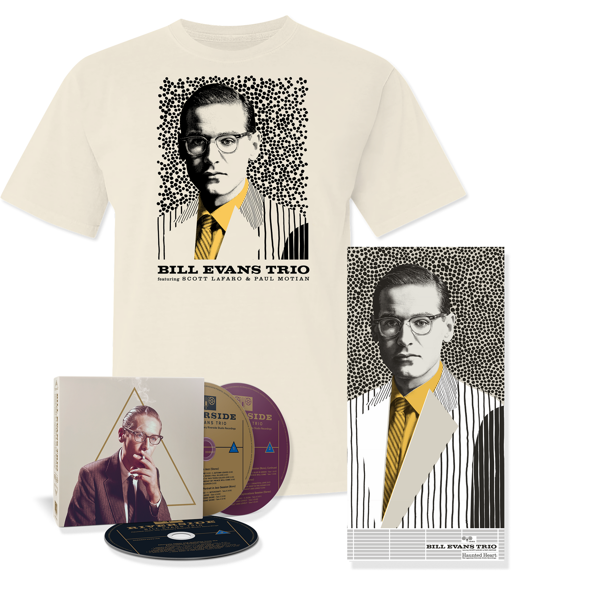 Haunted Heart (3-CD) + Exclusive Tee + Screen Print Poster