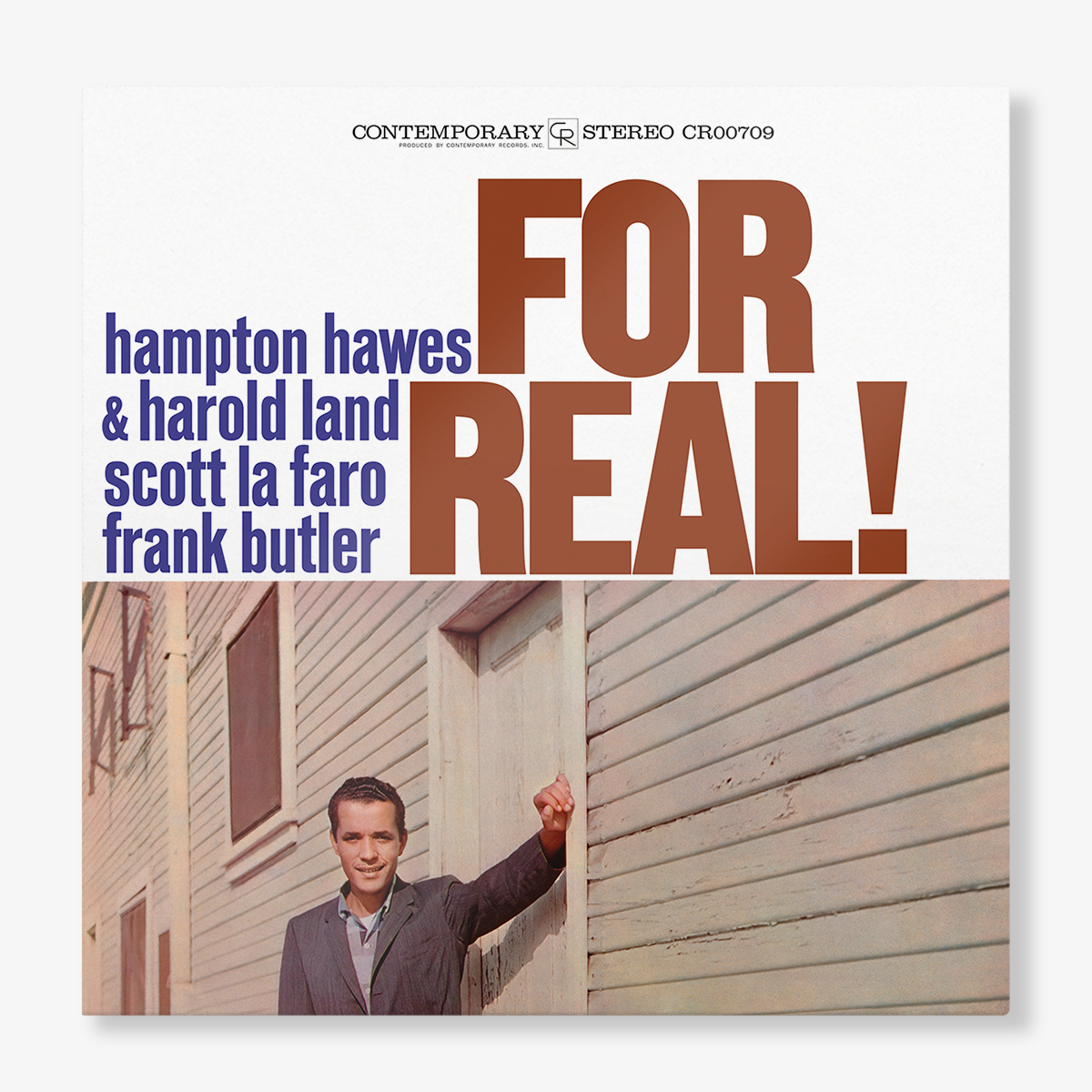 Hampton Hawes - FOR REAL! レコード For Real! - Contemporary Records Acoustic Sounds Series
