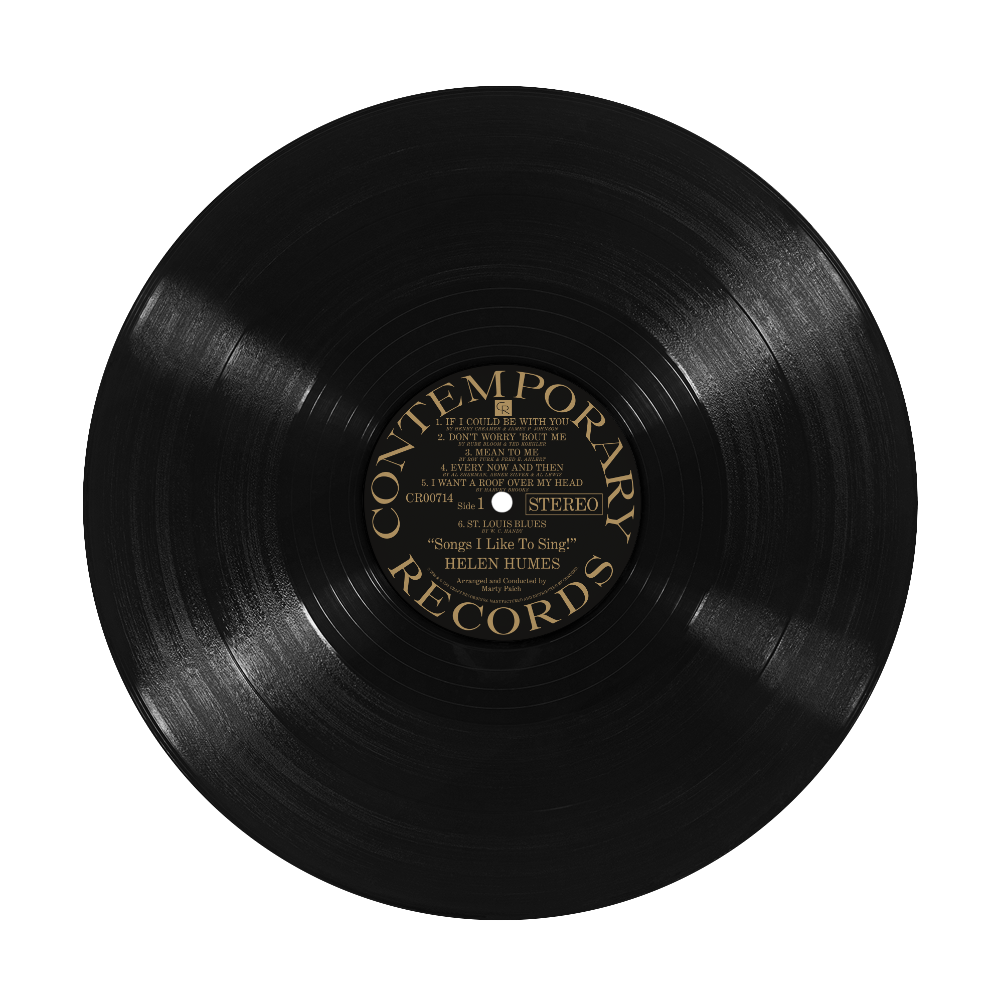 Songs I Like To Sing! - Contemporary Records Acoustic Sounds Series (180g LP)