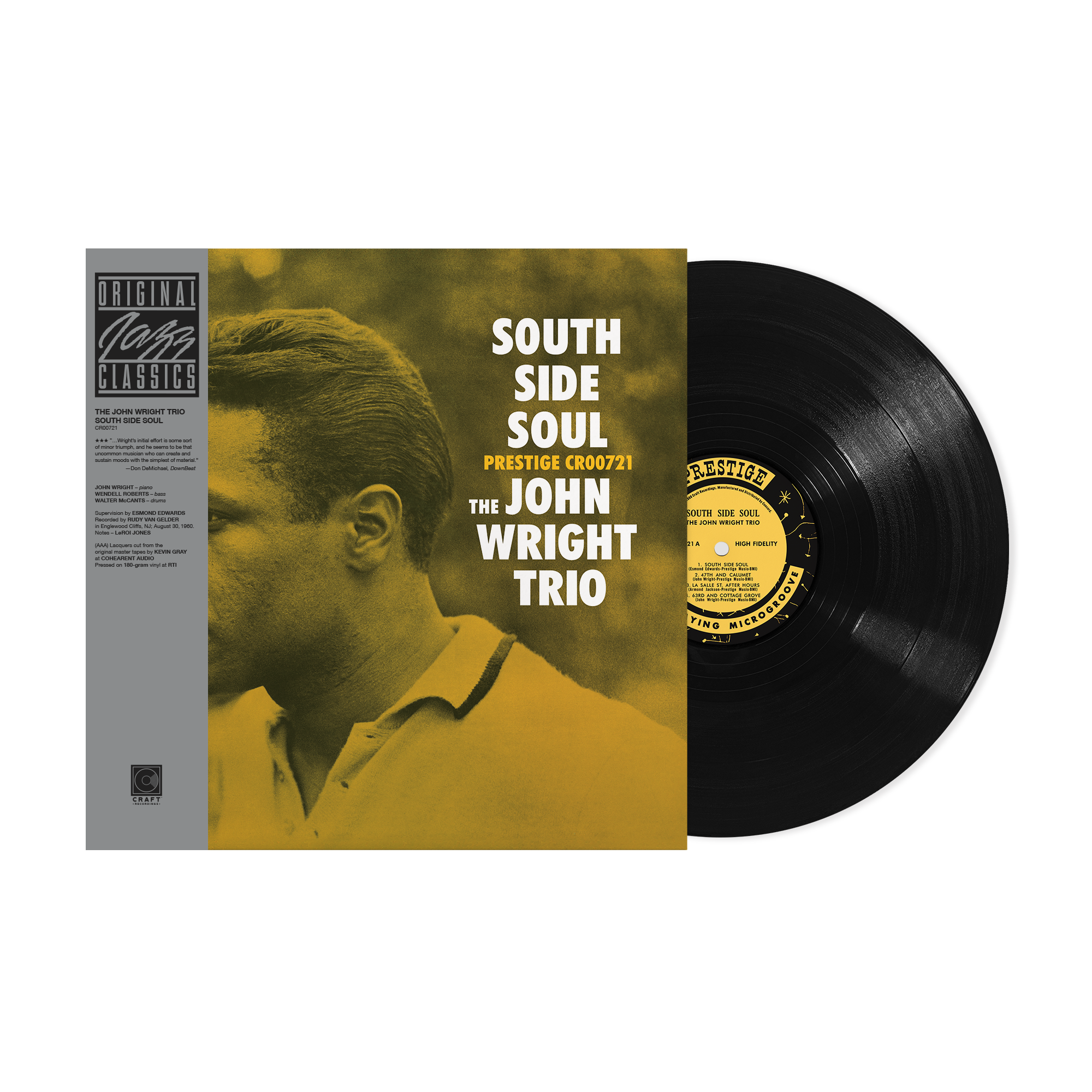 South Side Soul (Original Jazz Classics Series) (180g LP) – Craft South Side Soul (Original Jazz Classics Series) (180g LP) – Craft