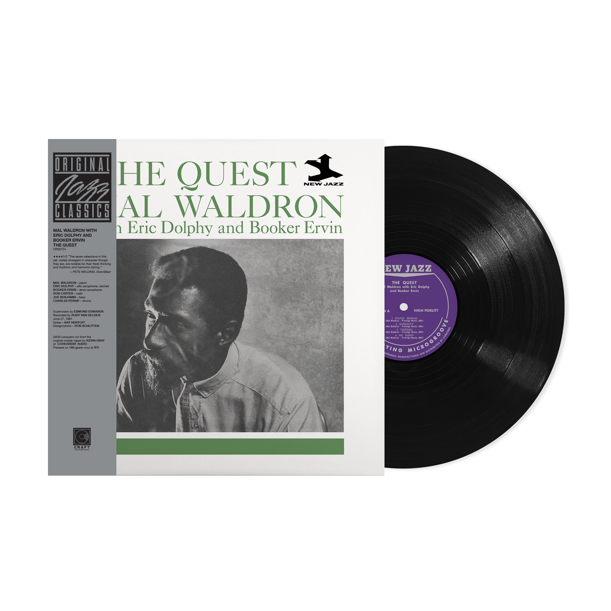 The Quest (Original Jazz Classics Series) (180g LP) – Craft Recordings The Quest (Original Jazz Classics Series) (180g LP) – Craft Recordings
