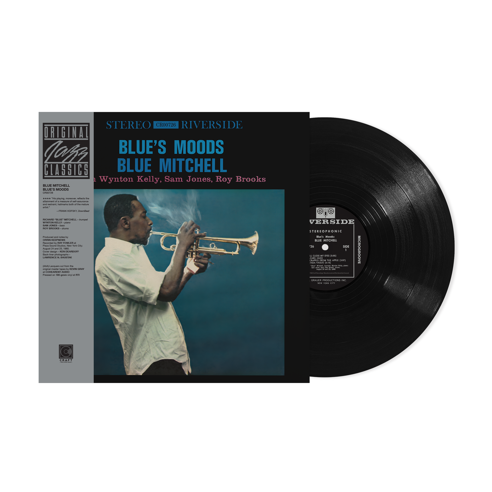 Blue Mitchell – Blue's Moods (Original Jazz Classics Series) (180g Blue Mitchell – Blue's Moods (Original Jazz Classics Series) (180g