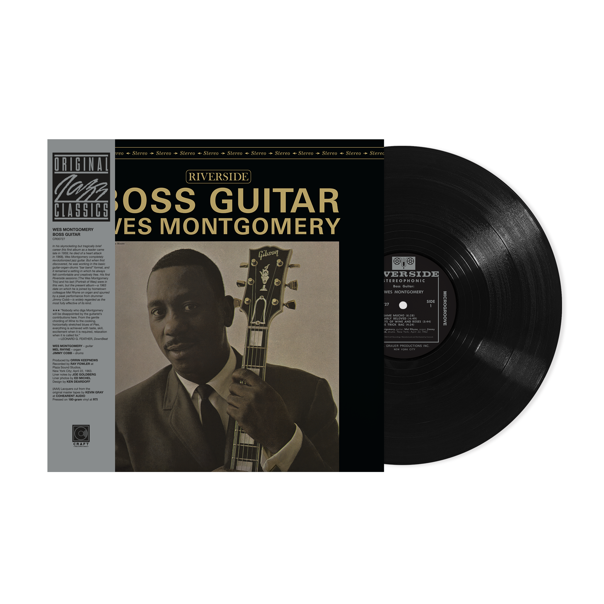 Boss Guitar (Original Jazz Classics Series) (180g LP) – Craft