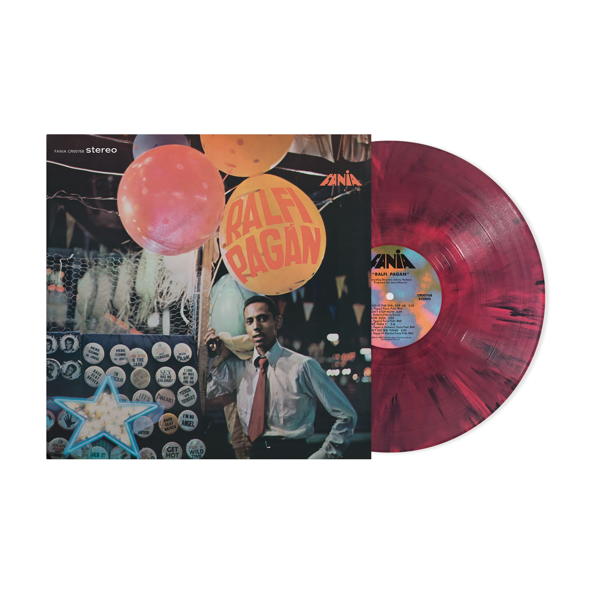 20-60代 人気ファッションブランド Ralfi Pagan FANIA – LP COLOR VELVET (RED PAGAN RALFI – 洋楽