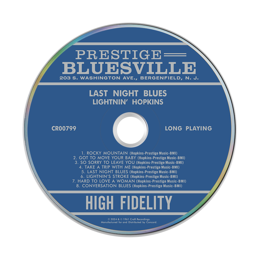 Live Wire / Blues Power + Last Night Blues (Bluesville Series) CD