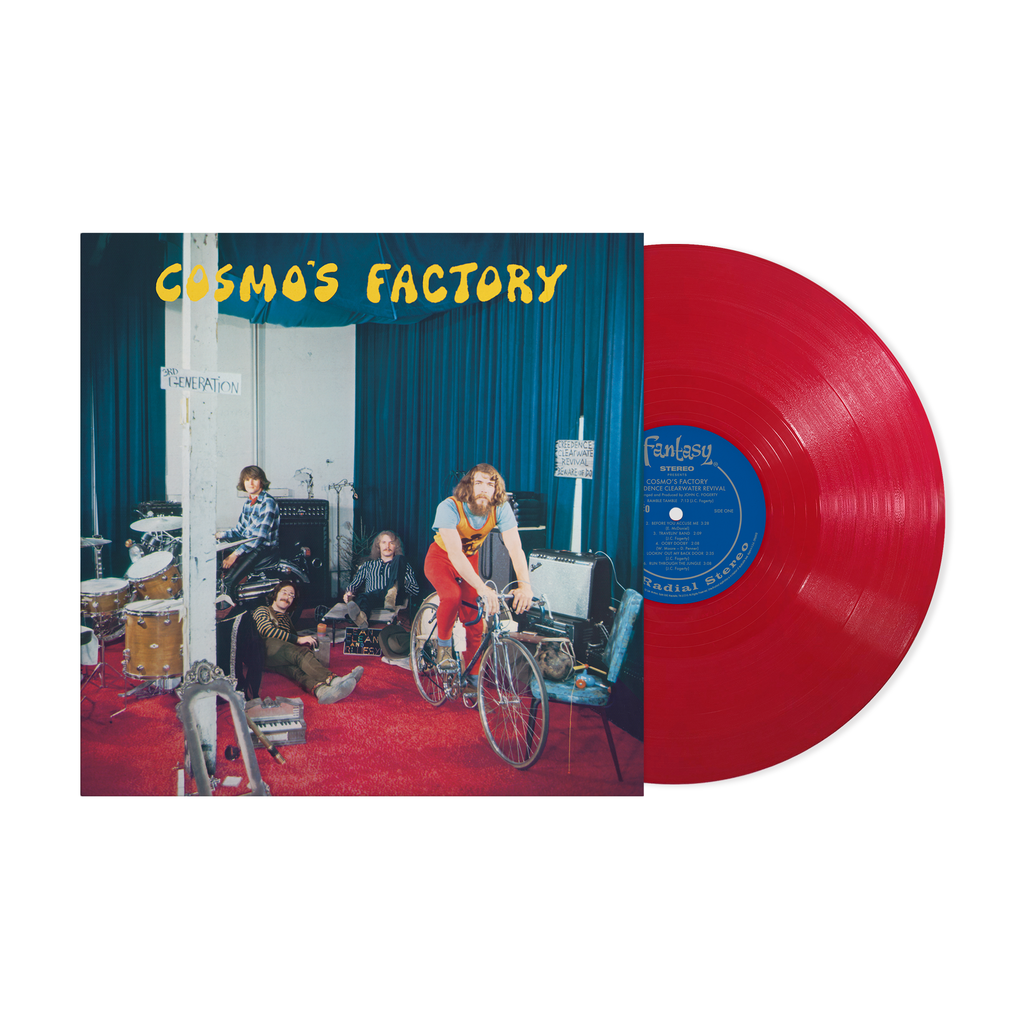 【廃盤LP】Creedence Clearwater Revival / Cos Cosmo's Factory (Apple Red LP) – Craft Recordings