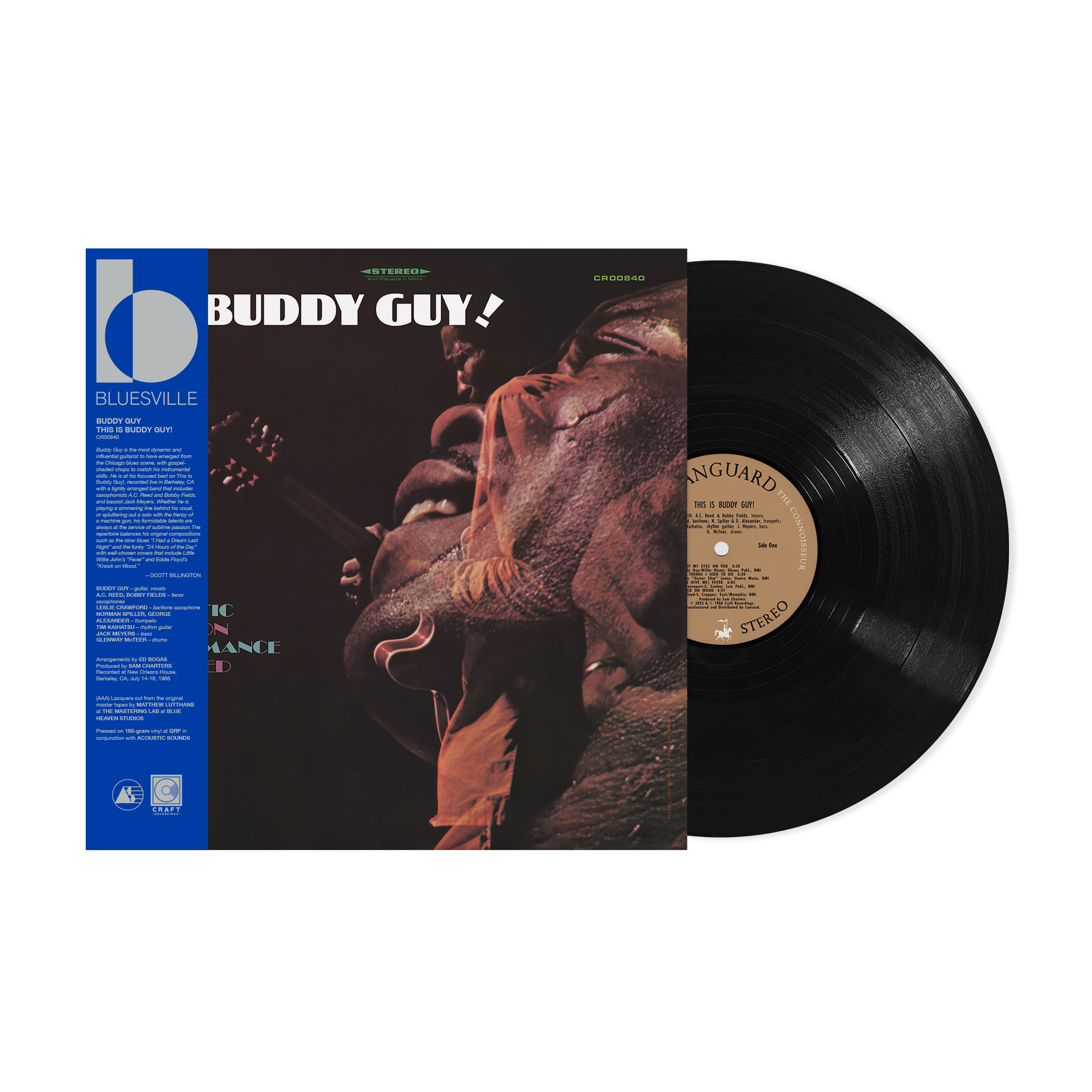 Buddy Guy – This Is Buddy Guy! (Bluesville Series) (180g LP