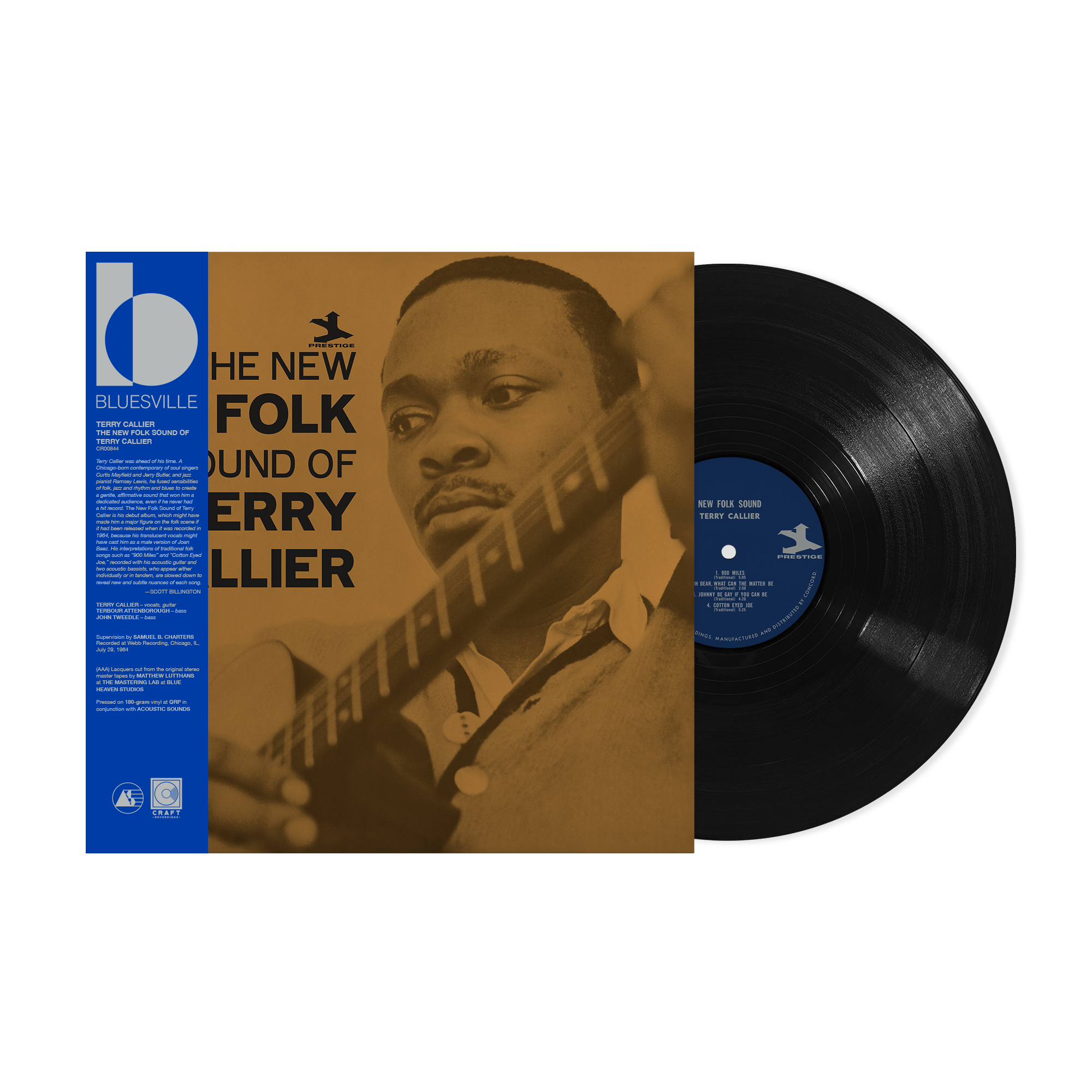 The New Folk Sound Of Terry Callier (Bluesville Series) (180g LP