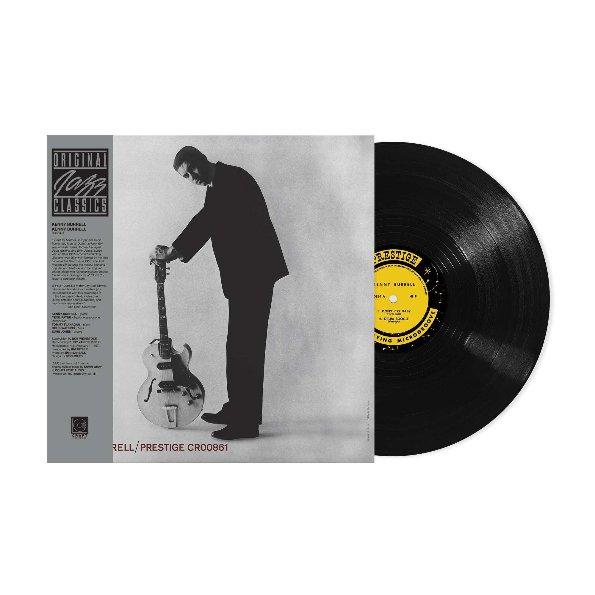 Kenny Burrell (Original Jazz Classics Series) (180g LP) – Craft Kenny Burrell (Original Jazz Classics Series) (180g LP) – Craft