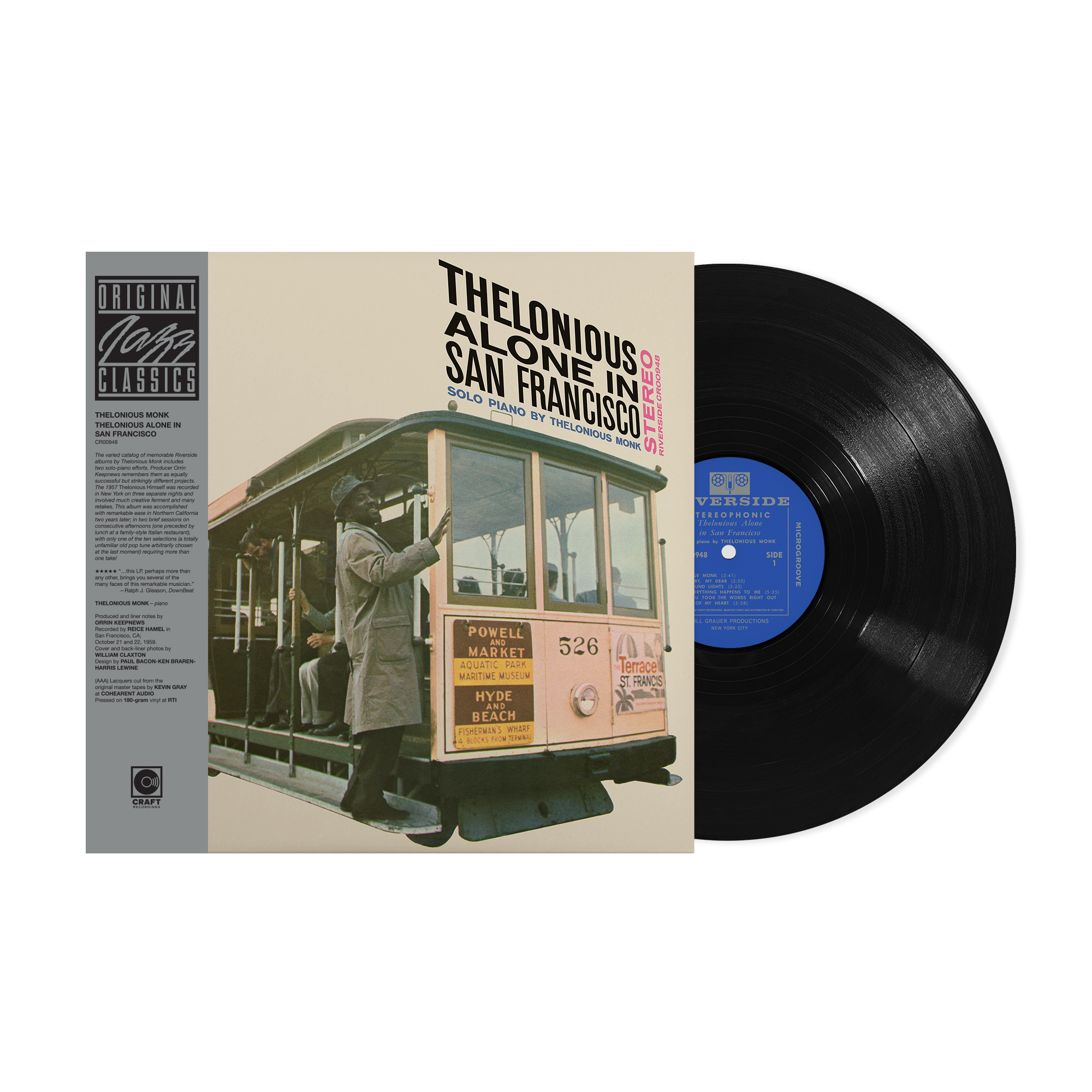 Thelonious Alone In San Francisco (Original Jazz Classics Series