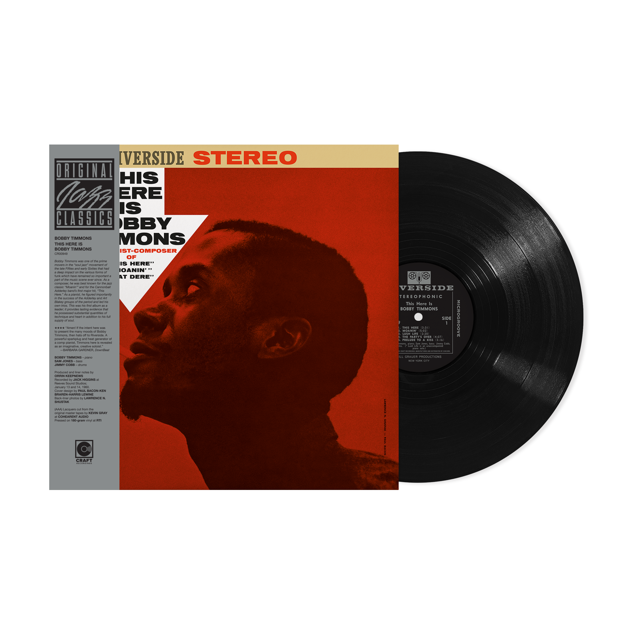 This Here Is Bobby Timmons (Original Jazz Classics Series) (180g