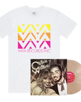CELIA Y WILLIE (140G SOFT GOLD COLOR LP – FANIA EXCLUSIVE + VAYA LOGO T-SHIRT)