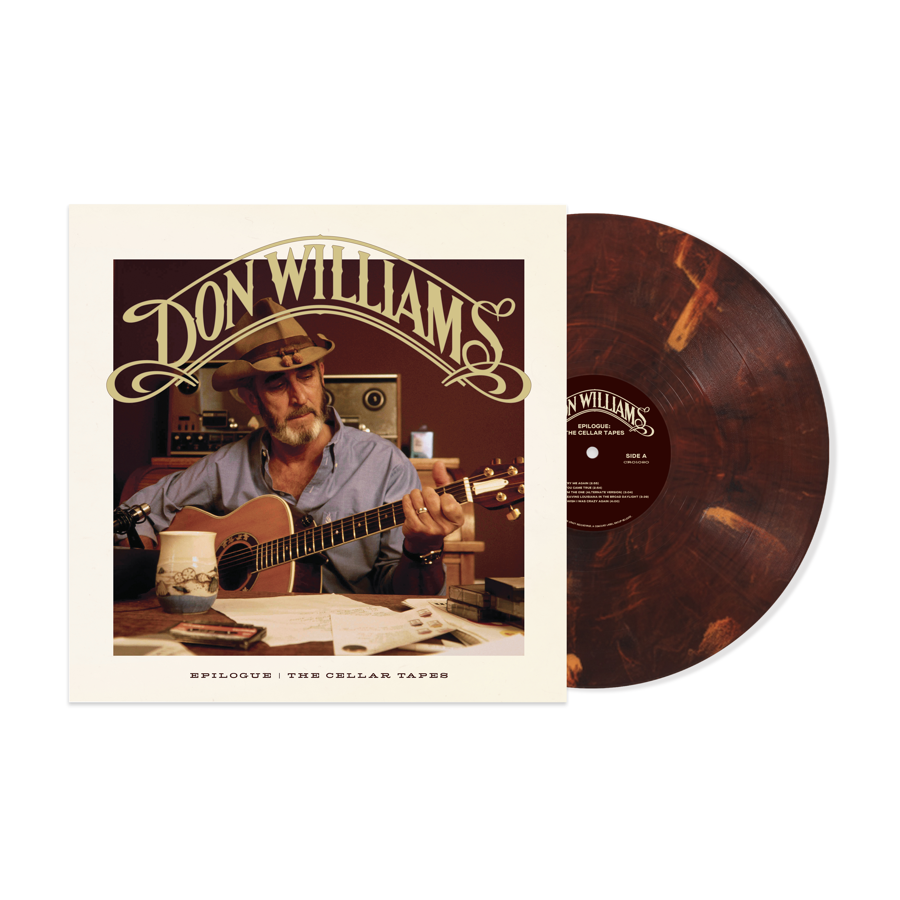 Don Williams – Epilogue: The Cellar Tapes (Mahogany Smoke LP