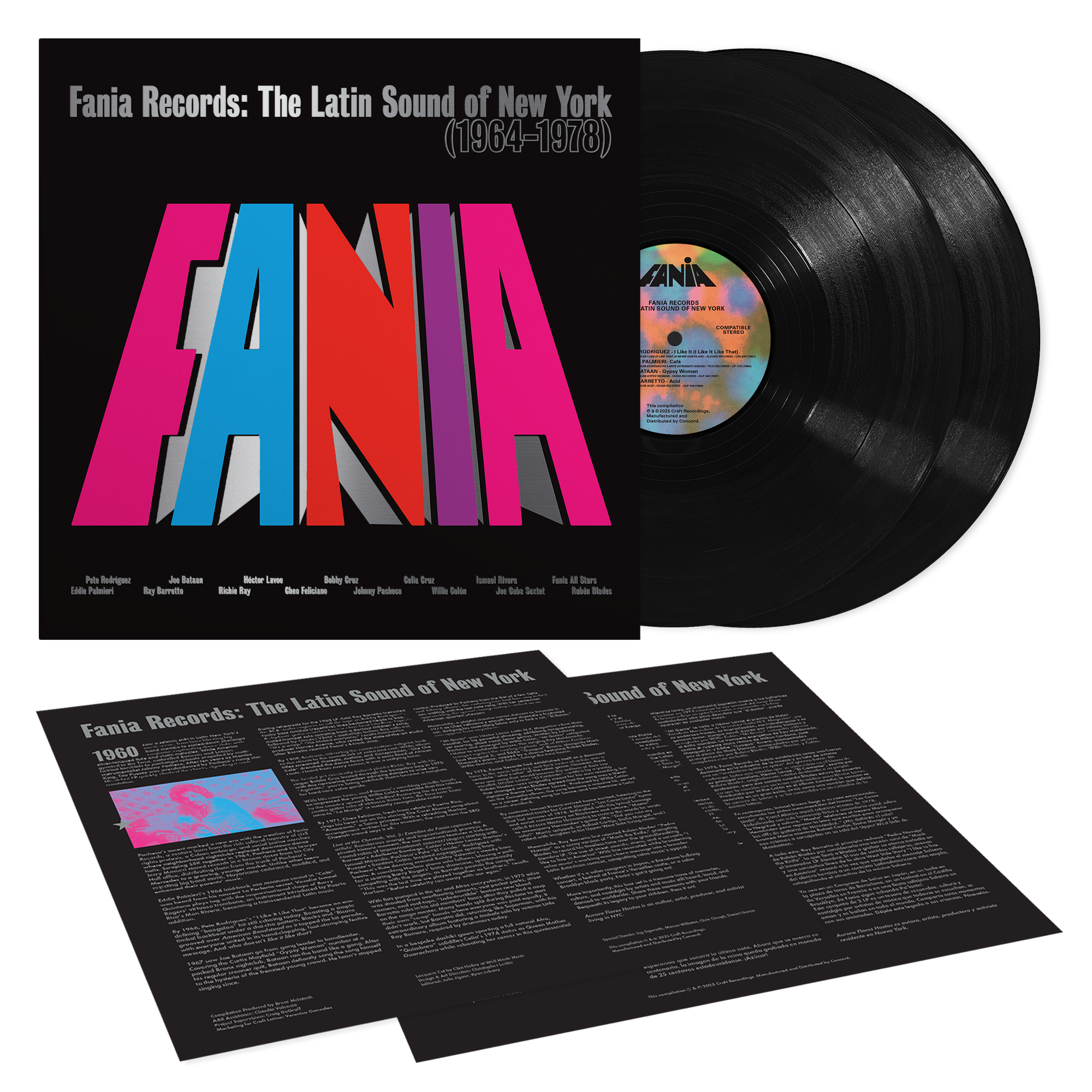 Fania Records: The Latin Sound Of New York (1964-1978) 2LP – Craft Fania Records: The Latin Sound Of New York (1964-1978) 2LP – Craft