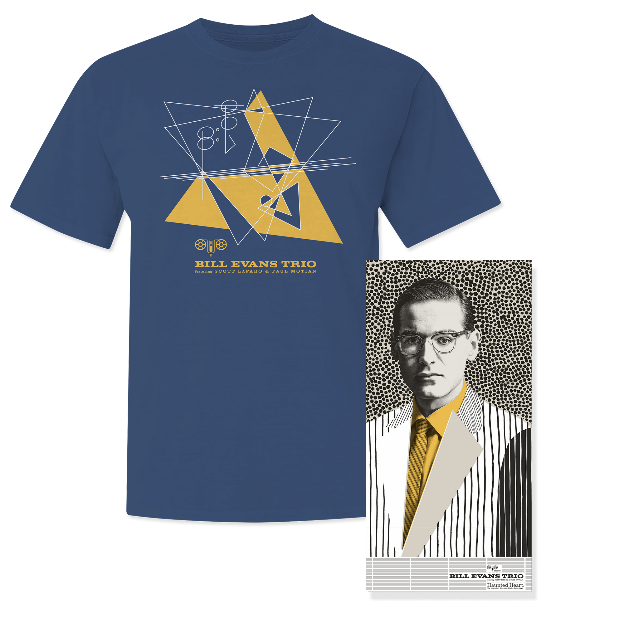 Bill Evans Geometrics Tee + Screen Print Poster