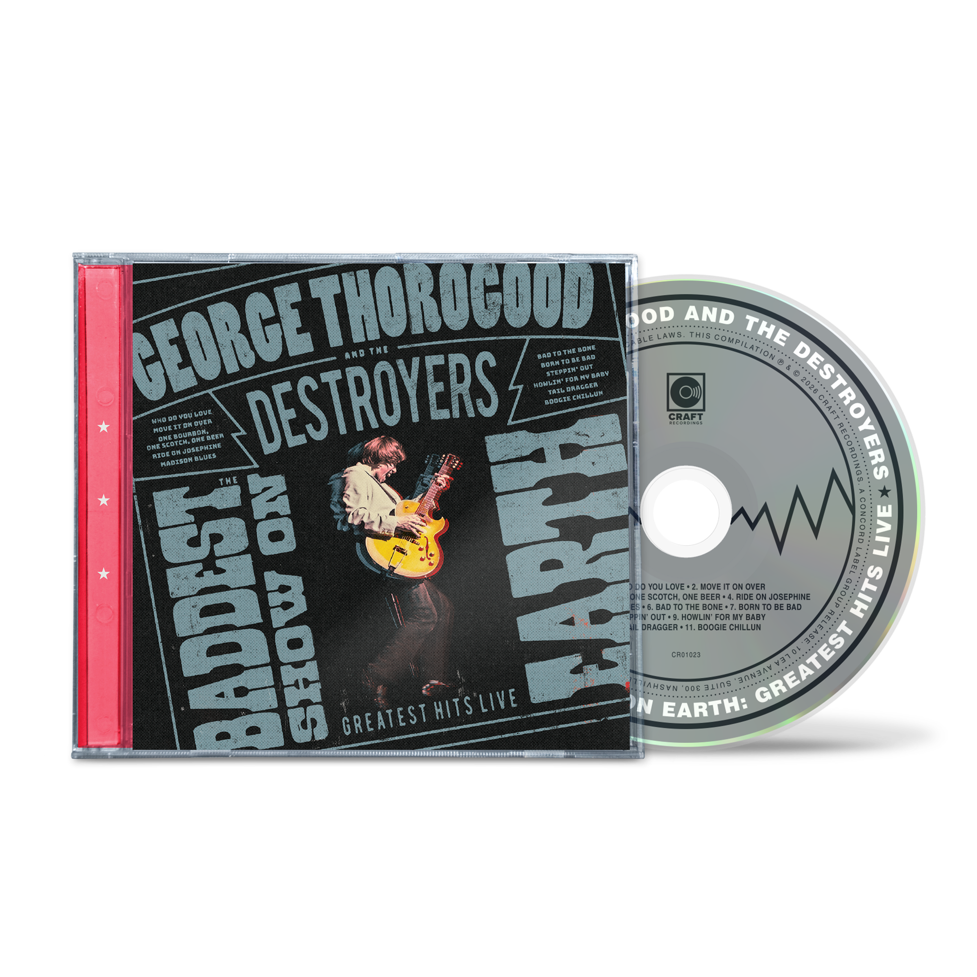 The Baddest Show On Earth: Greatest Hits Live (CD) – Craft Recordings