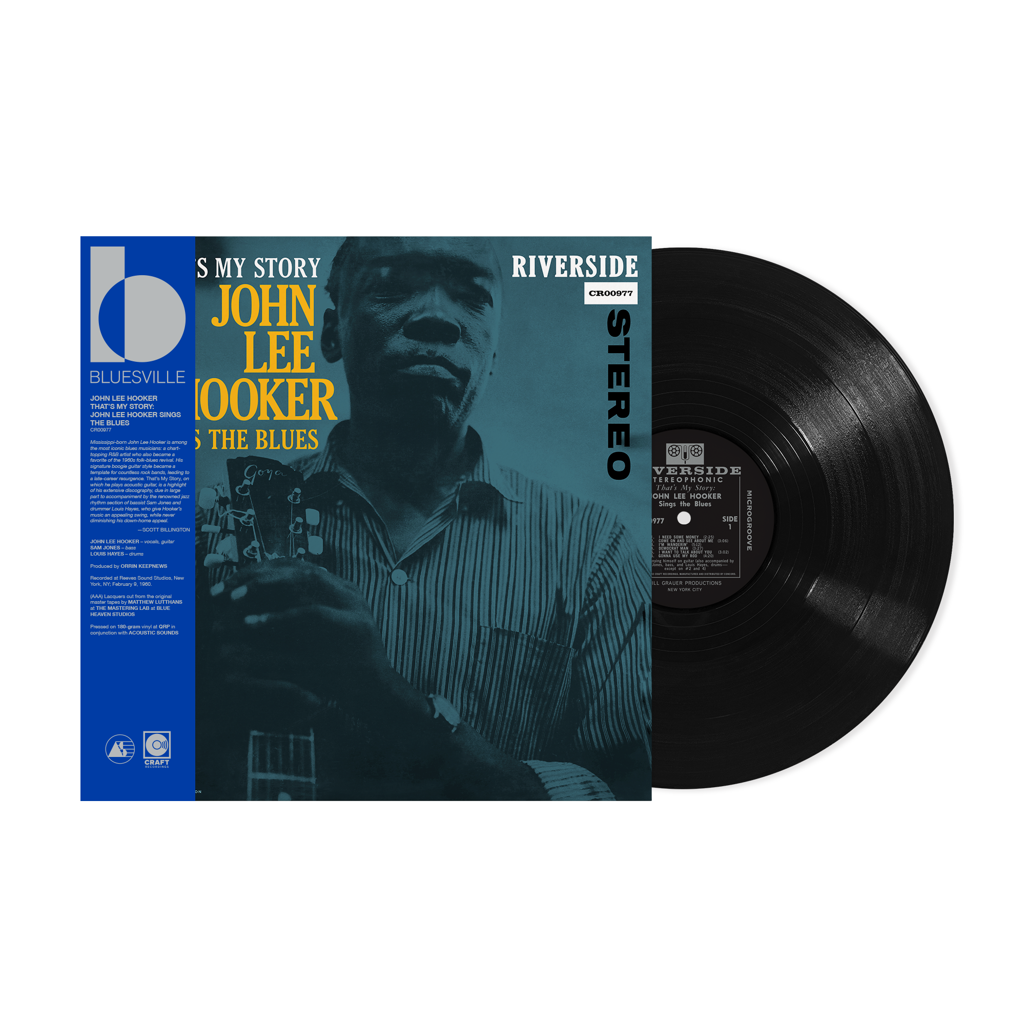 That's My Story: John Lee Hooker Sings the Blues (Bluesville