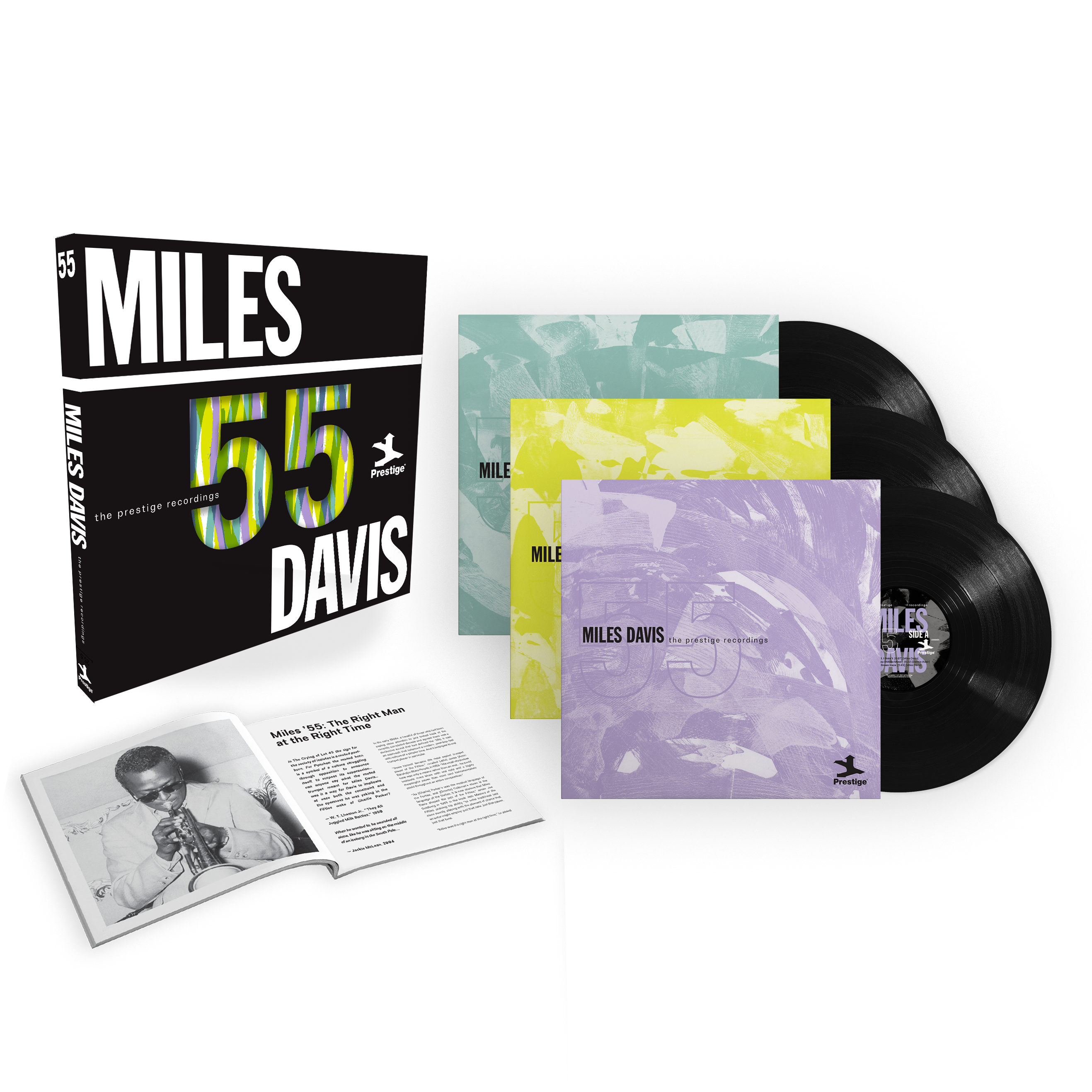 Miles '55: The Prestige Recordings (180g 3-LP Box Set) – Craft Miles '55: The Prestige Recordings (180g 3-LP Box Set) – Craft