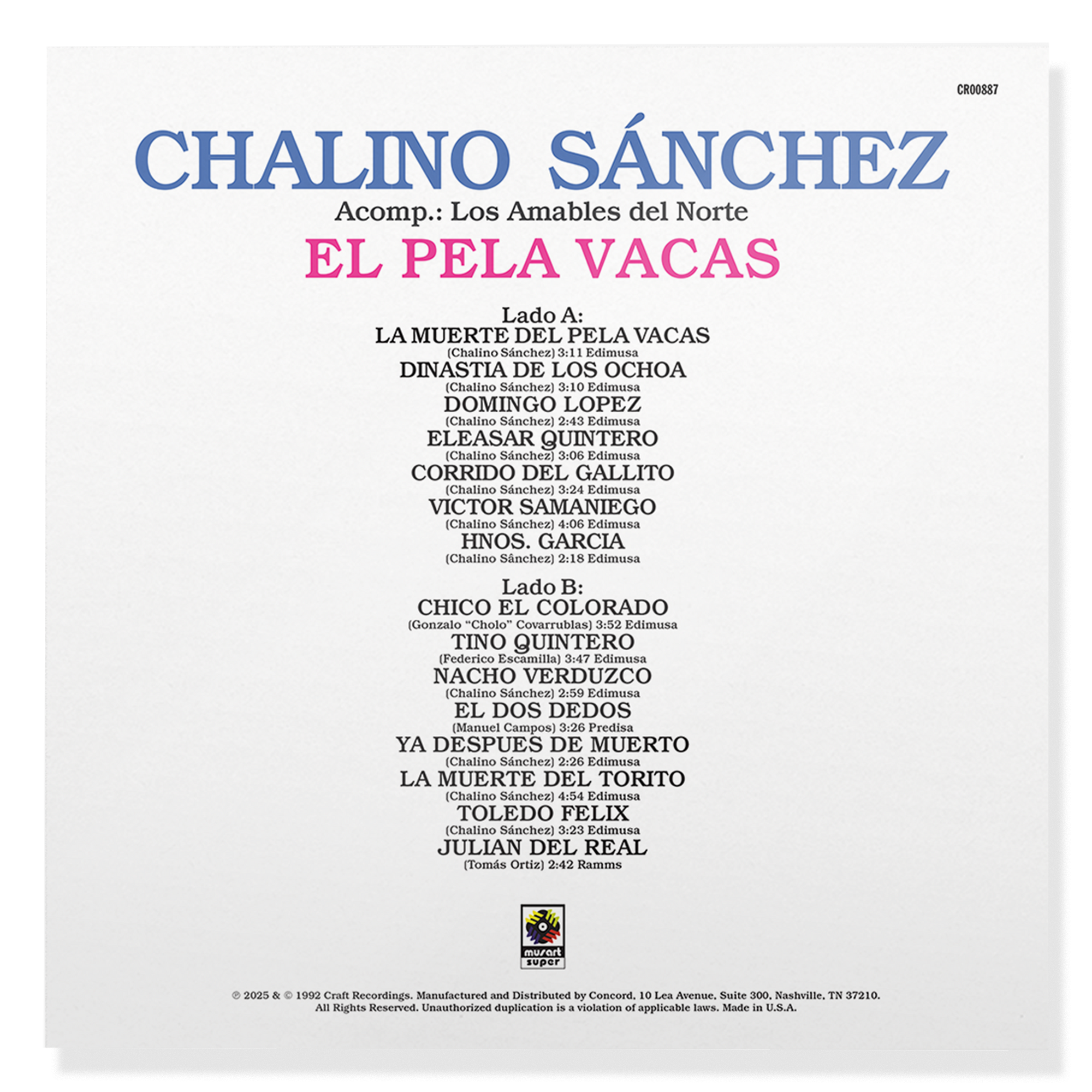 El Pela Vacas (LP)