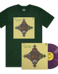 SABOR SUREÑO (MORADO OSCURO COLOR LP – FANIA EXCLUSIVE + SABOR SUREÑO FOREST GREEN T-SHIRT)