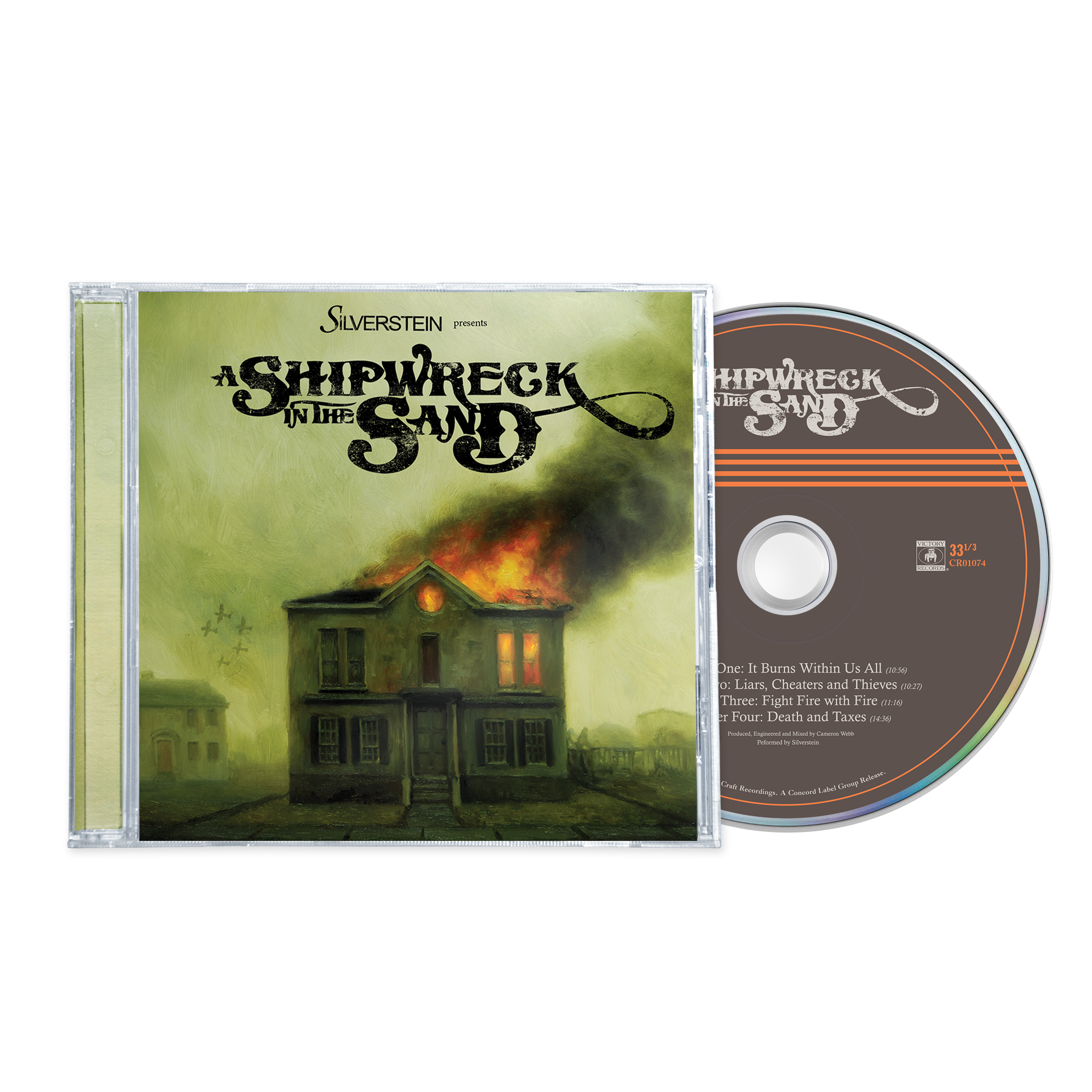 Silverstein – Discovering the Waterfront (CD) + A Shipwreck in the