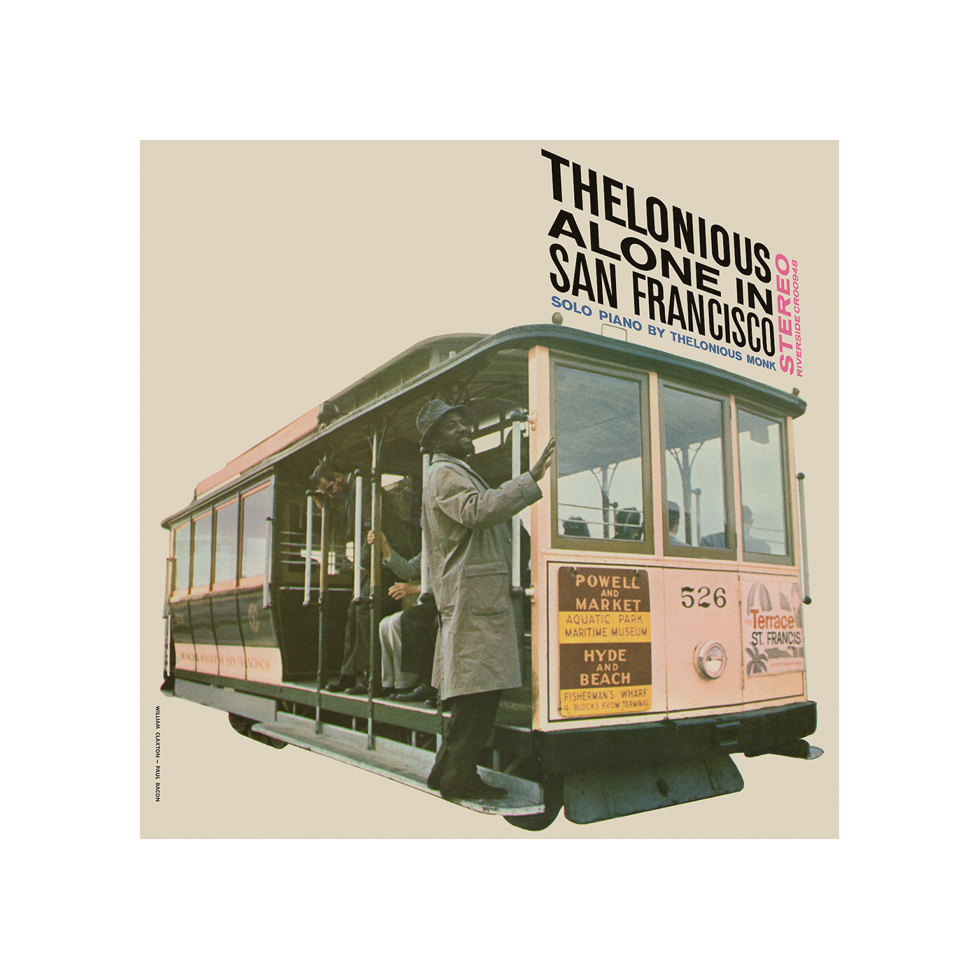 US初期盤　THELONIOUS ALONE IN SAN FRANCISCO Thelonious Alone In San Francisco (Original Jazz Classics Series