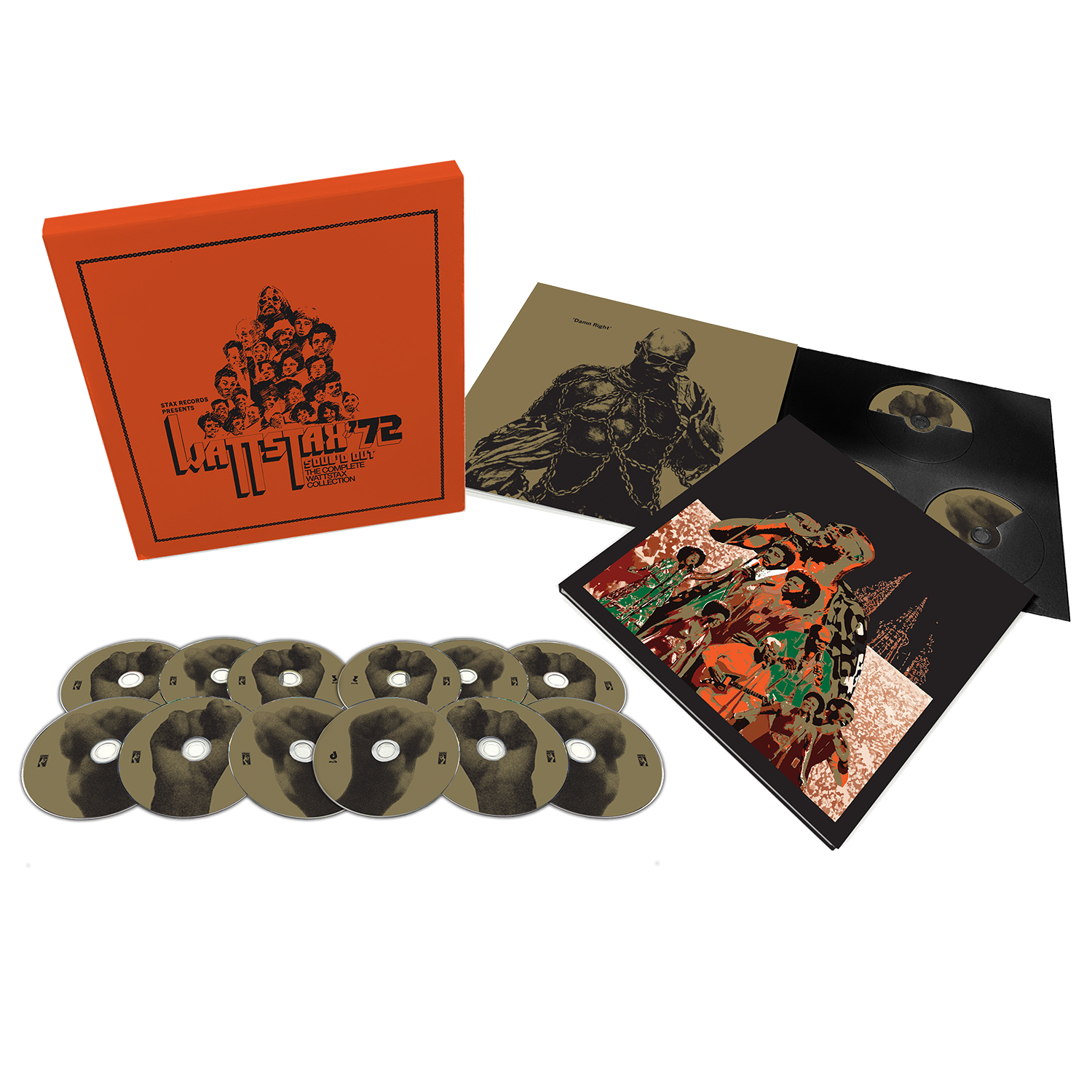 Soul'd Out: The Complete Wattstax Collection 12-CD + Wattstax T