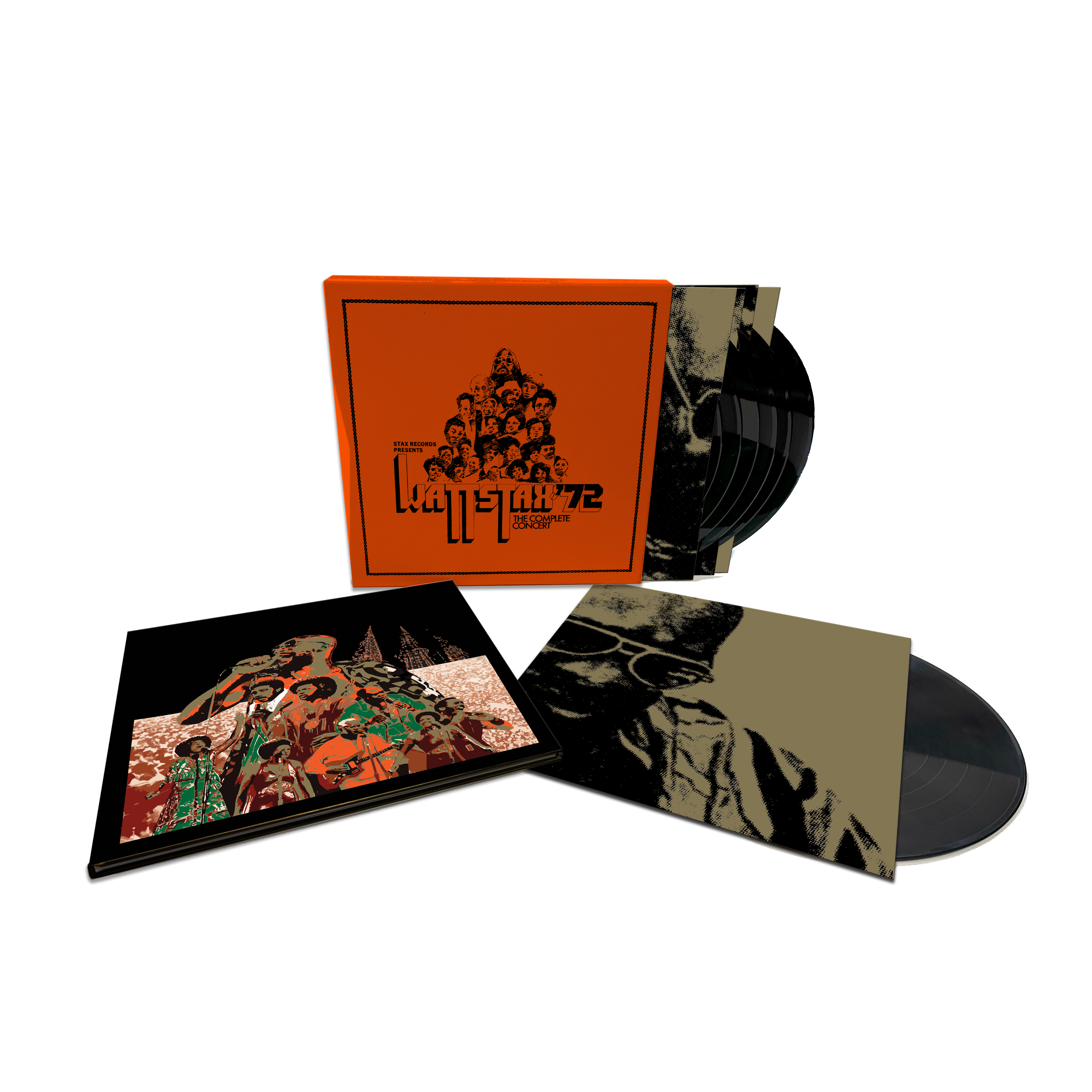 Wattstax: The Complete Concert 10-LP + Wattstax T-Shirt (Black