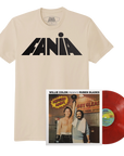 Metiendo Mano ("Ko Rojo" LP – Fania Exclusive) + Fania Retro Logo T-Shirt