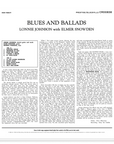 Lonnie Johnson - Blues and Ballads (Bluesville Series) (180g LP)