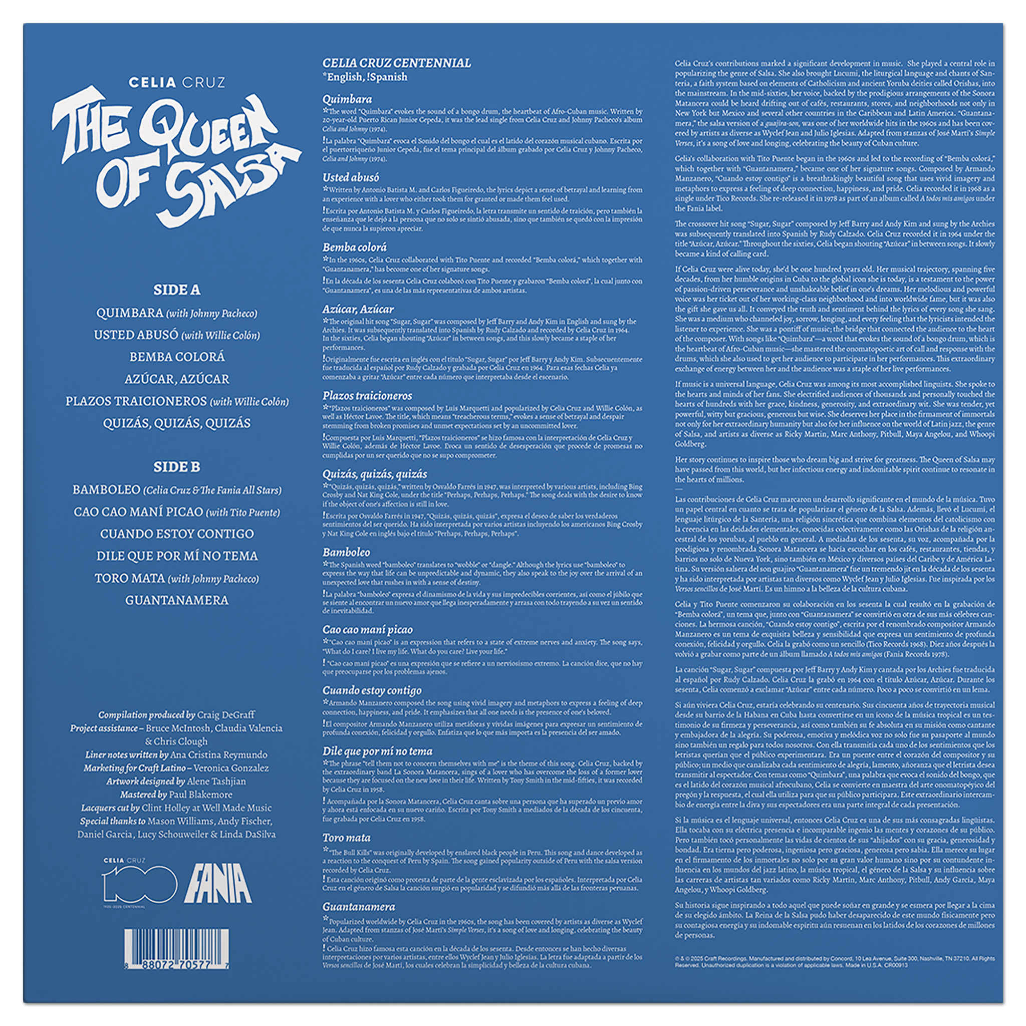 The Queen Of Salsa (Digital Album) – Craft Recordings