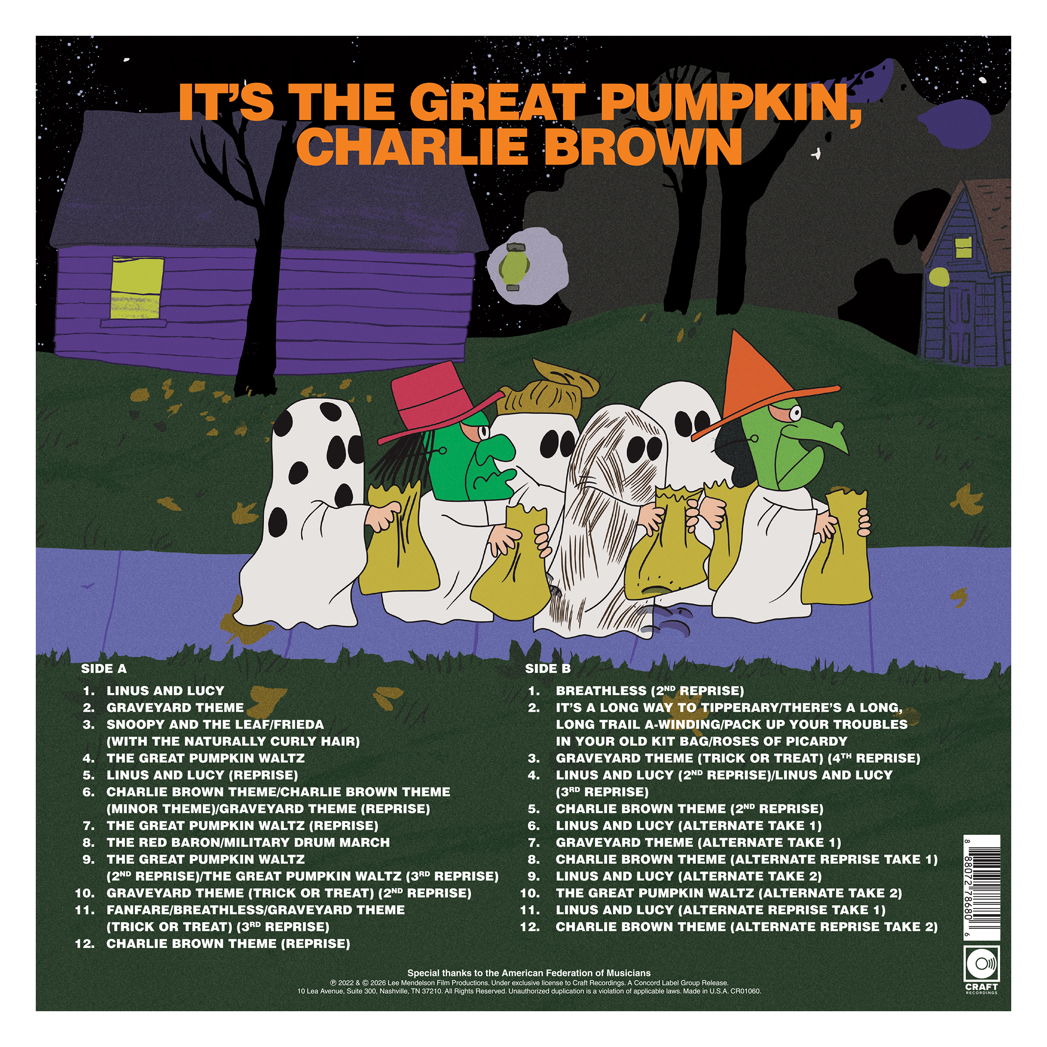It's The Great Pumpkin, Charlie Brown (Exclusive Candy Corn Color