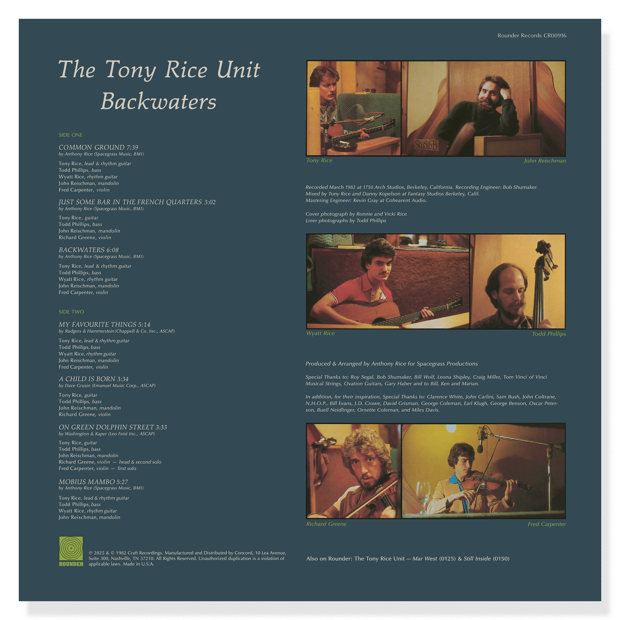 Backwaters (LP) – Craft Recordings