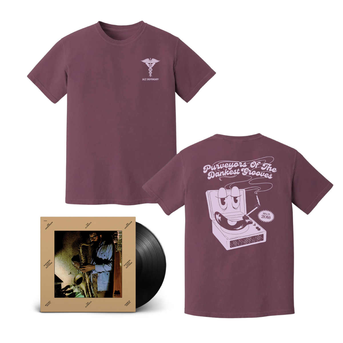 The Elements (180g LP) + "Dankest Grooves" T-Shirt (Berry)
