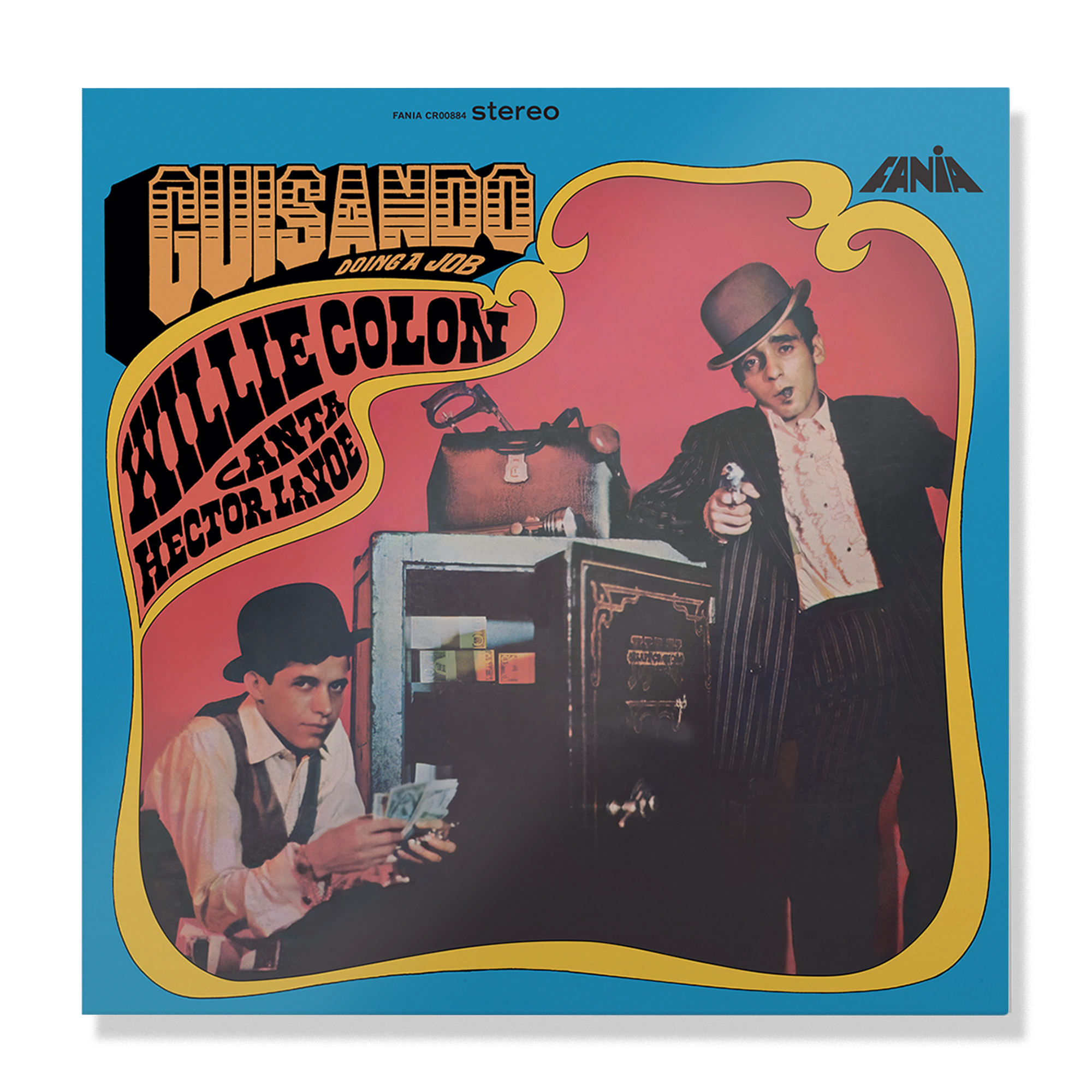Guisando: Doing A Job ("Candela Orange" LP – Fania Exclusive) + Fania Retro Logo T-Shirt