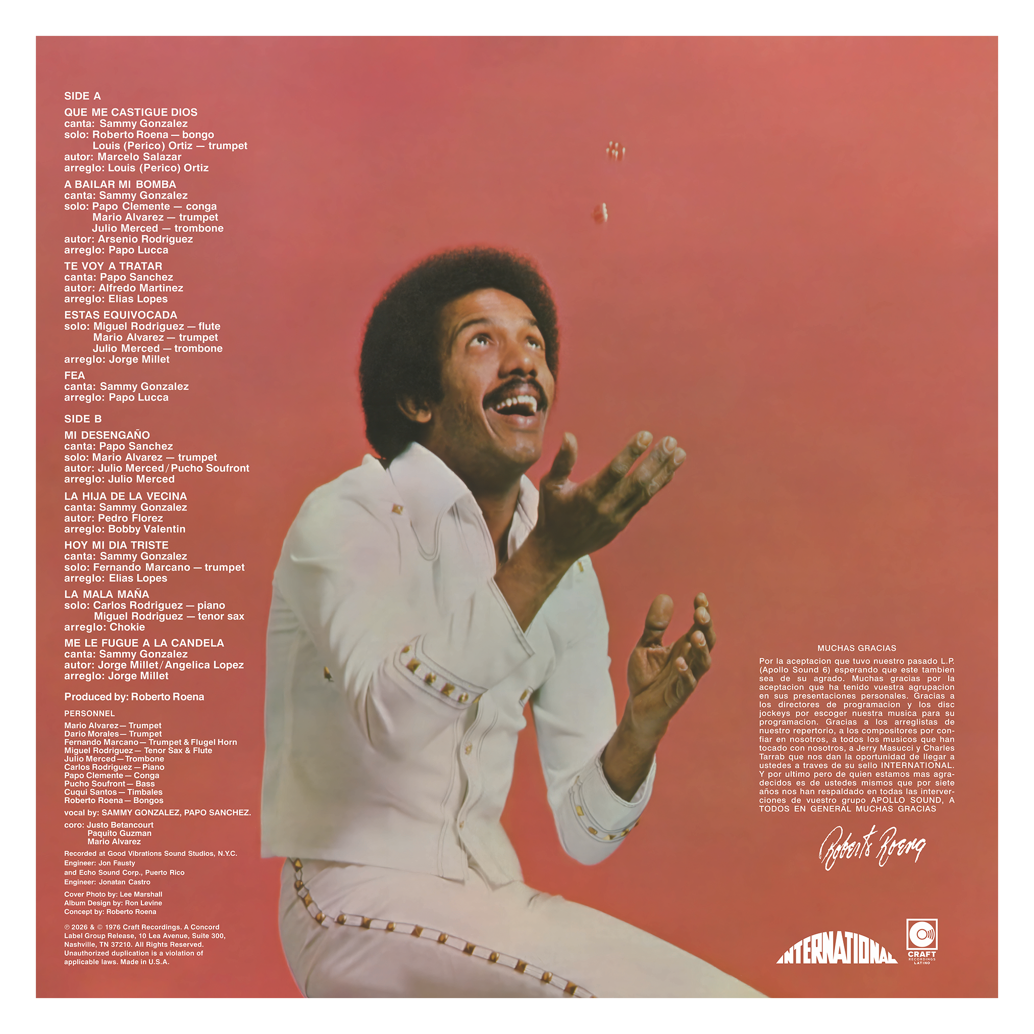 Roberto Roena y su Apollo Sound – Lucky 7 (Digital Album) | Craft
