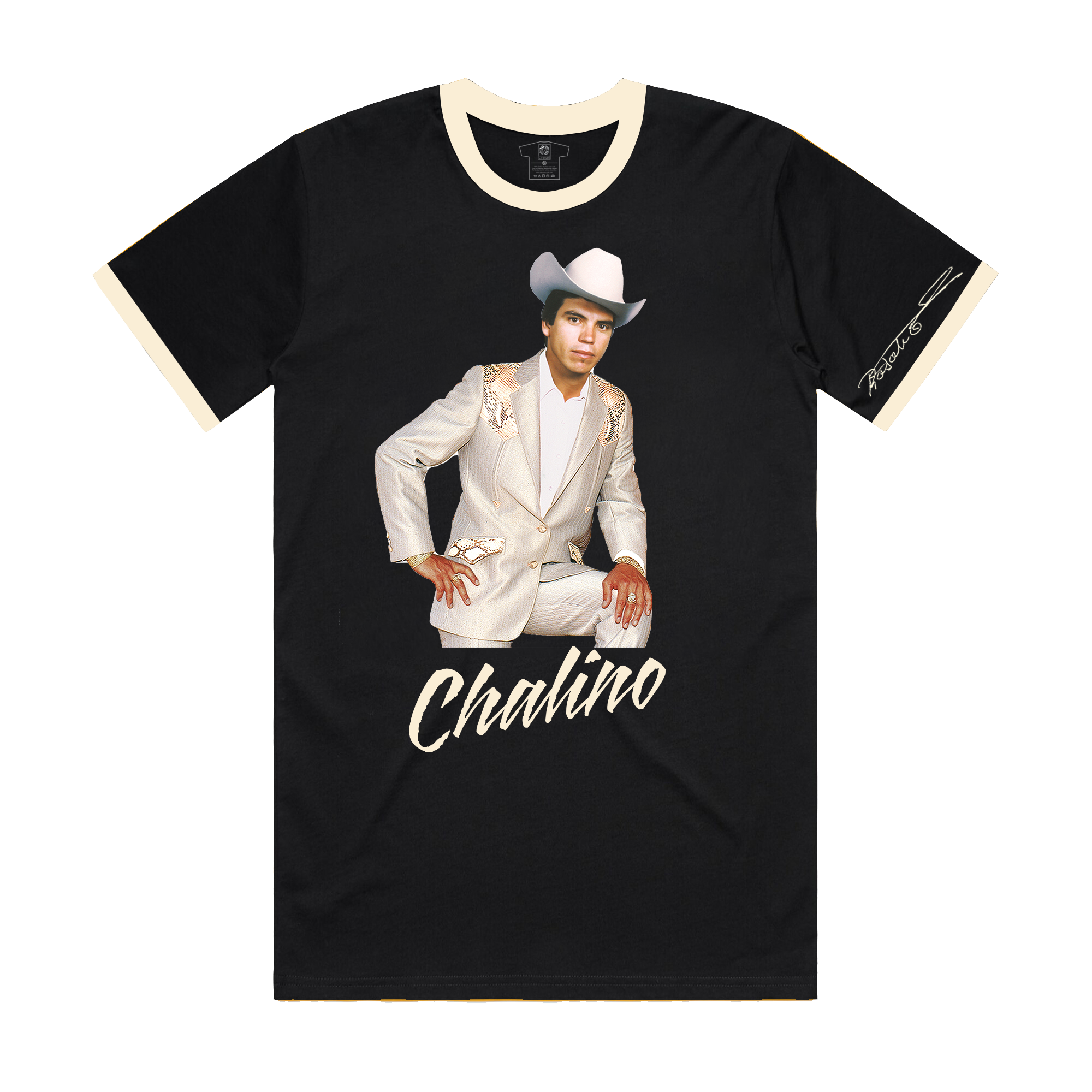Chalino Sánchez Unisex Ringer T-Shirt