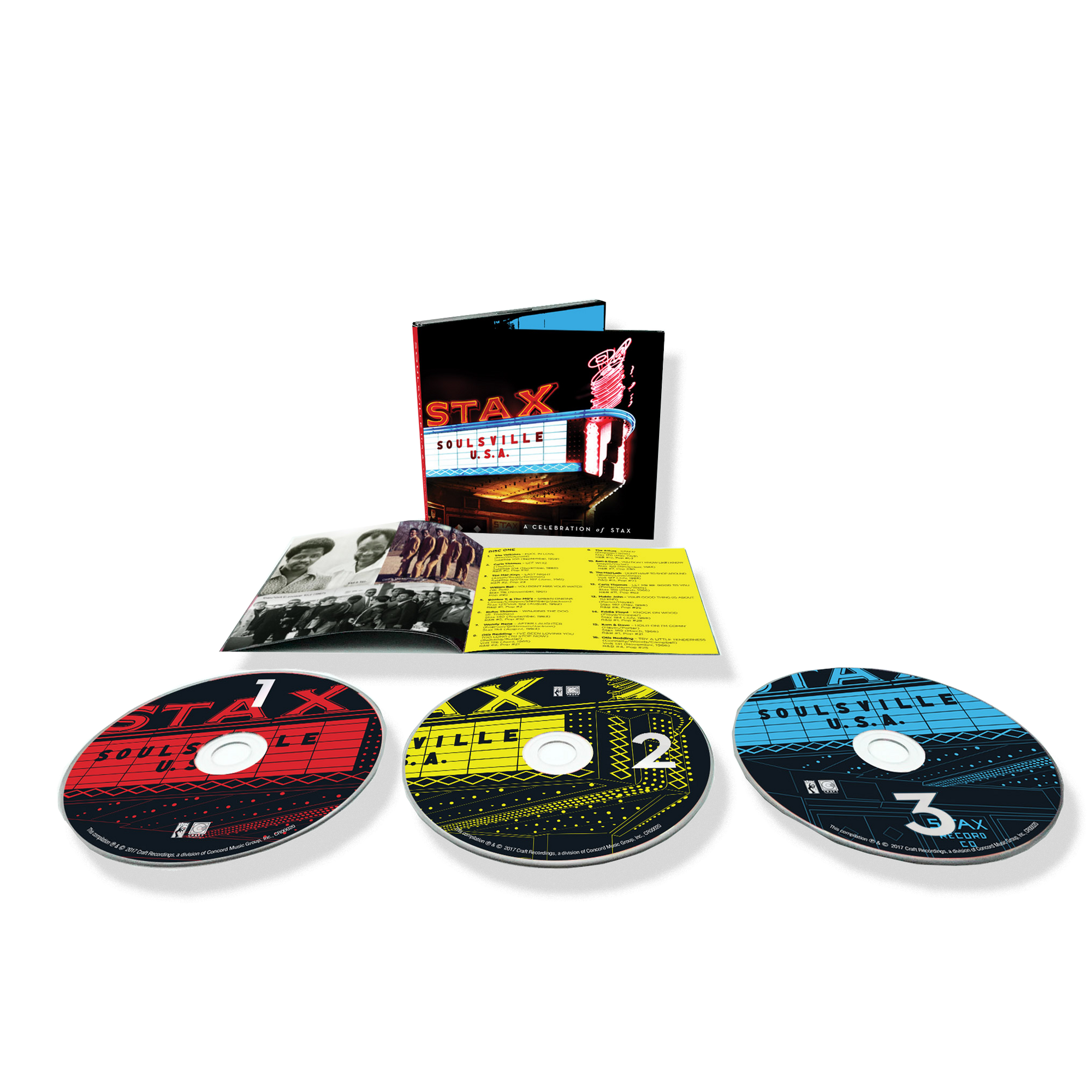 Soulsville U.S.A.: A Celebration of Stax (3-CD Set)