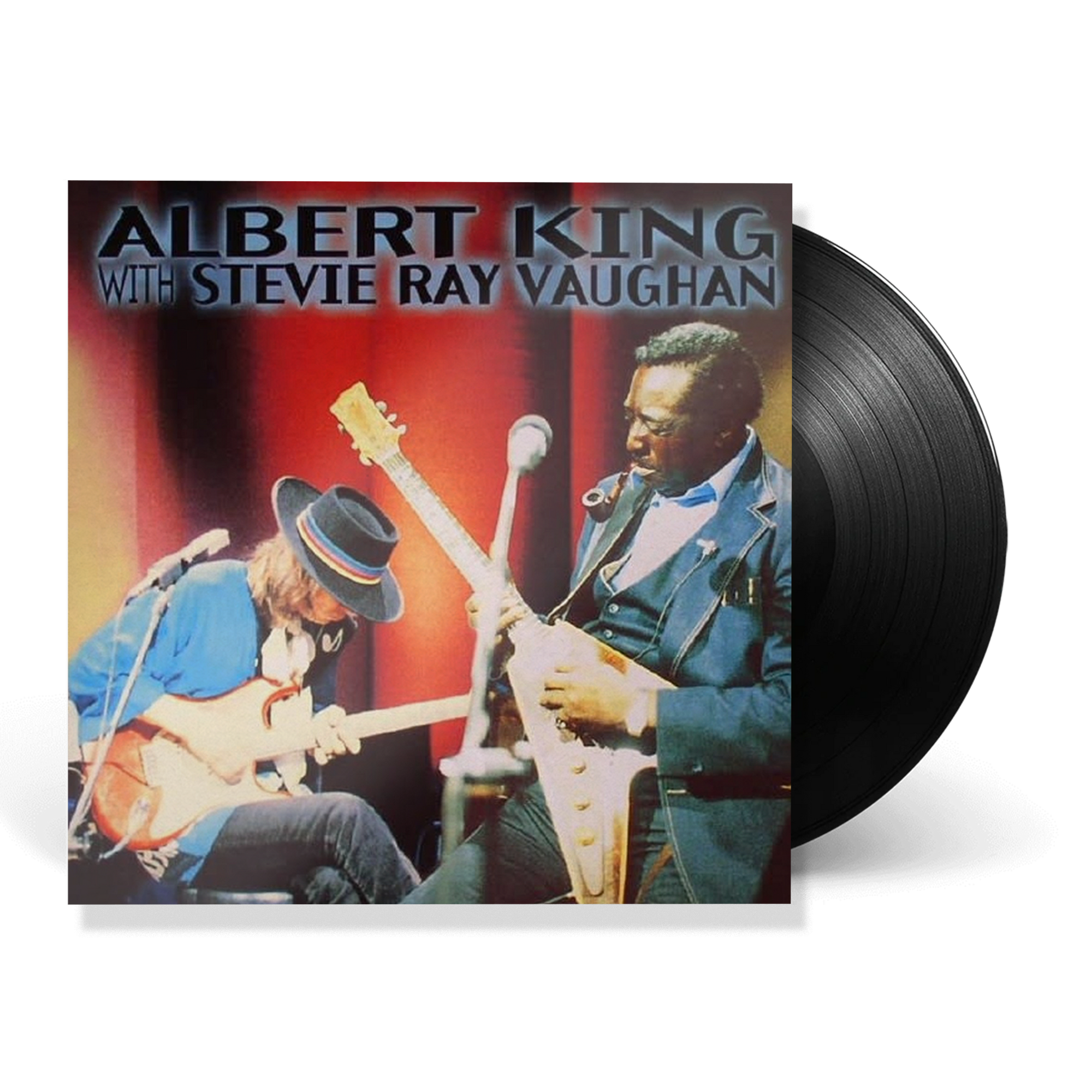 With Stevie Ray Vaughan In Session (LP)