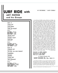 Surf Ride (Original Jazz Classics Series) (180g LP)