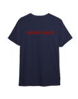 Hitler Bad, Vandals Good (Navy/Red T-Shirt)