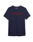 Hitler Bad, Vandals Good (Navy/Red T-Shirt)